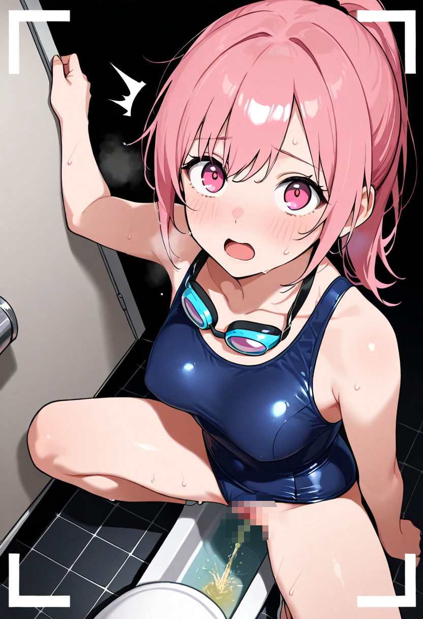 おしっこ盗撮イラスト集 サンプル画像4