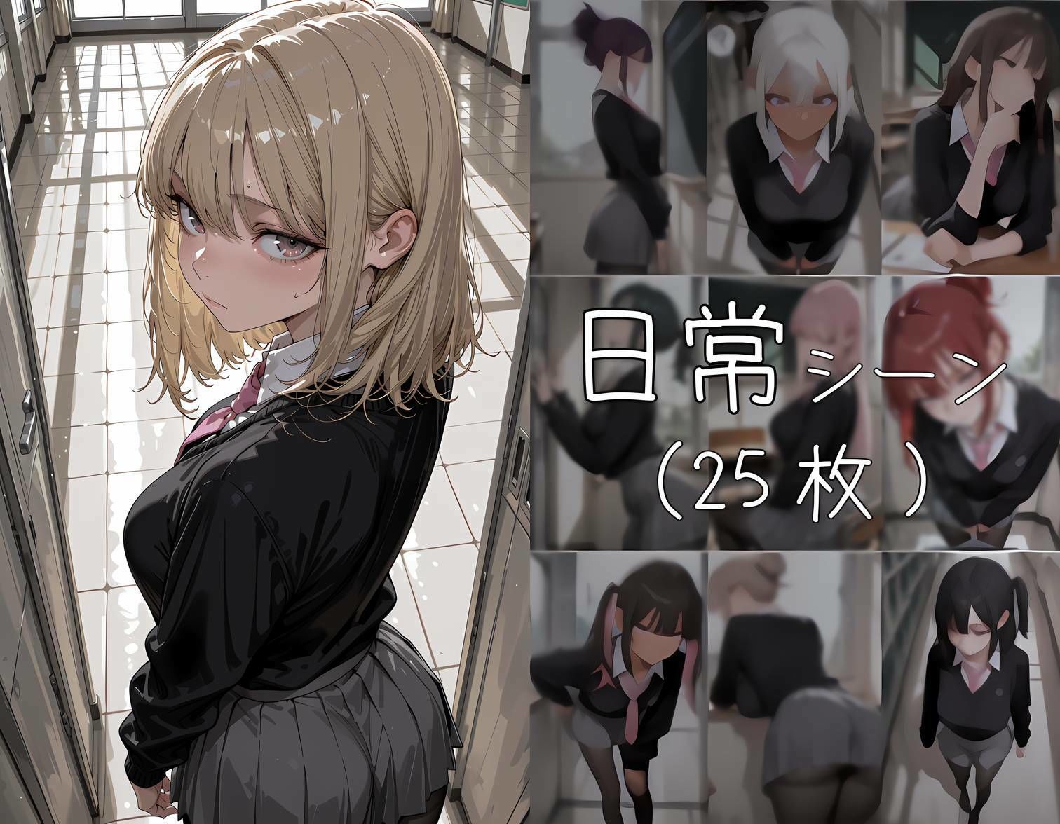 おじさん教員に抱かれる女子校生 サンプル画像3