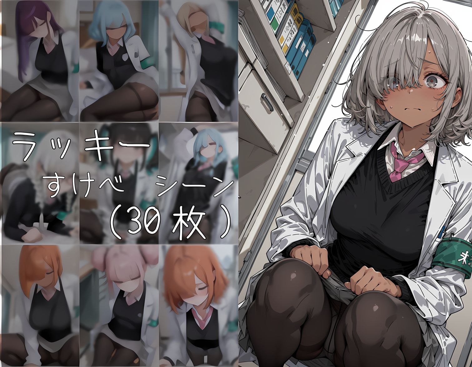 おじさん教員に種付けされる保健委員 サンプル画像4
