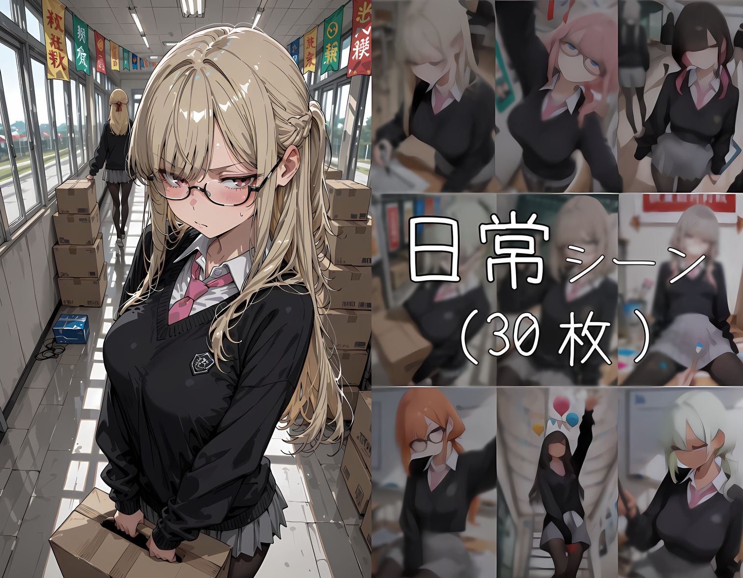 おじさん教員に種付けされる文化祭実行委員 サンプル画像3