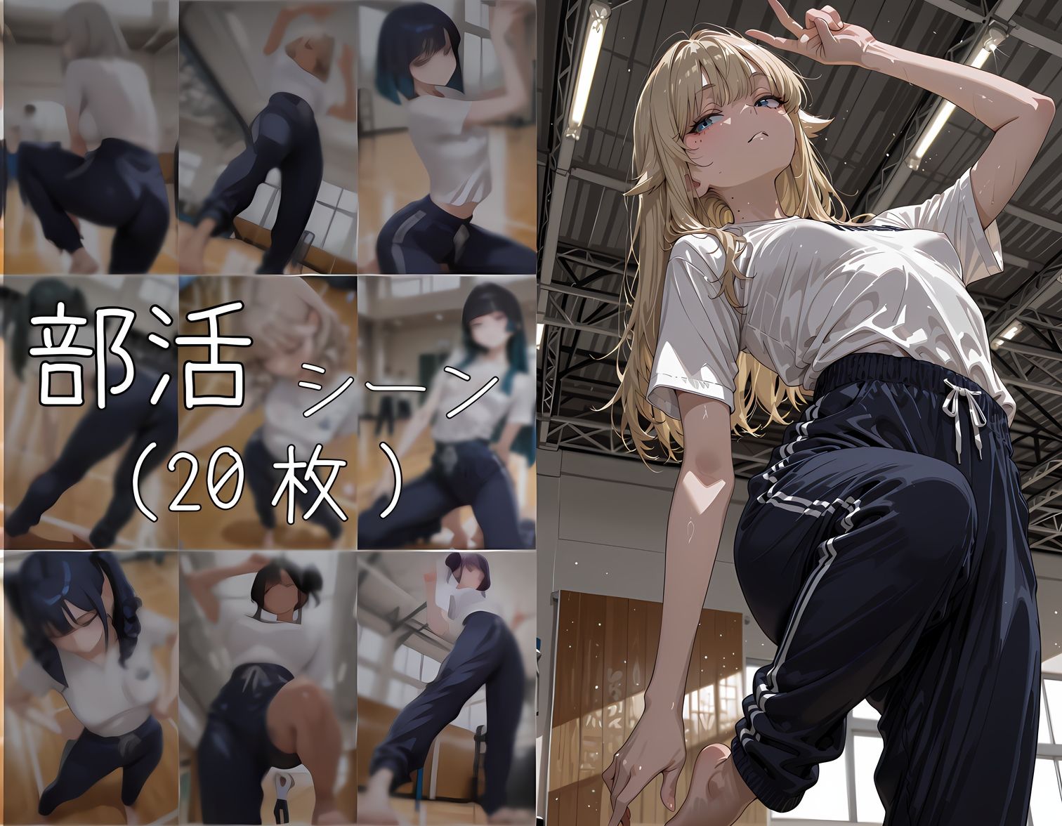 おじさん顧問に弱みを握られたダンス部 サンプル画像3