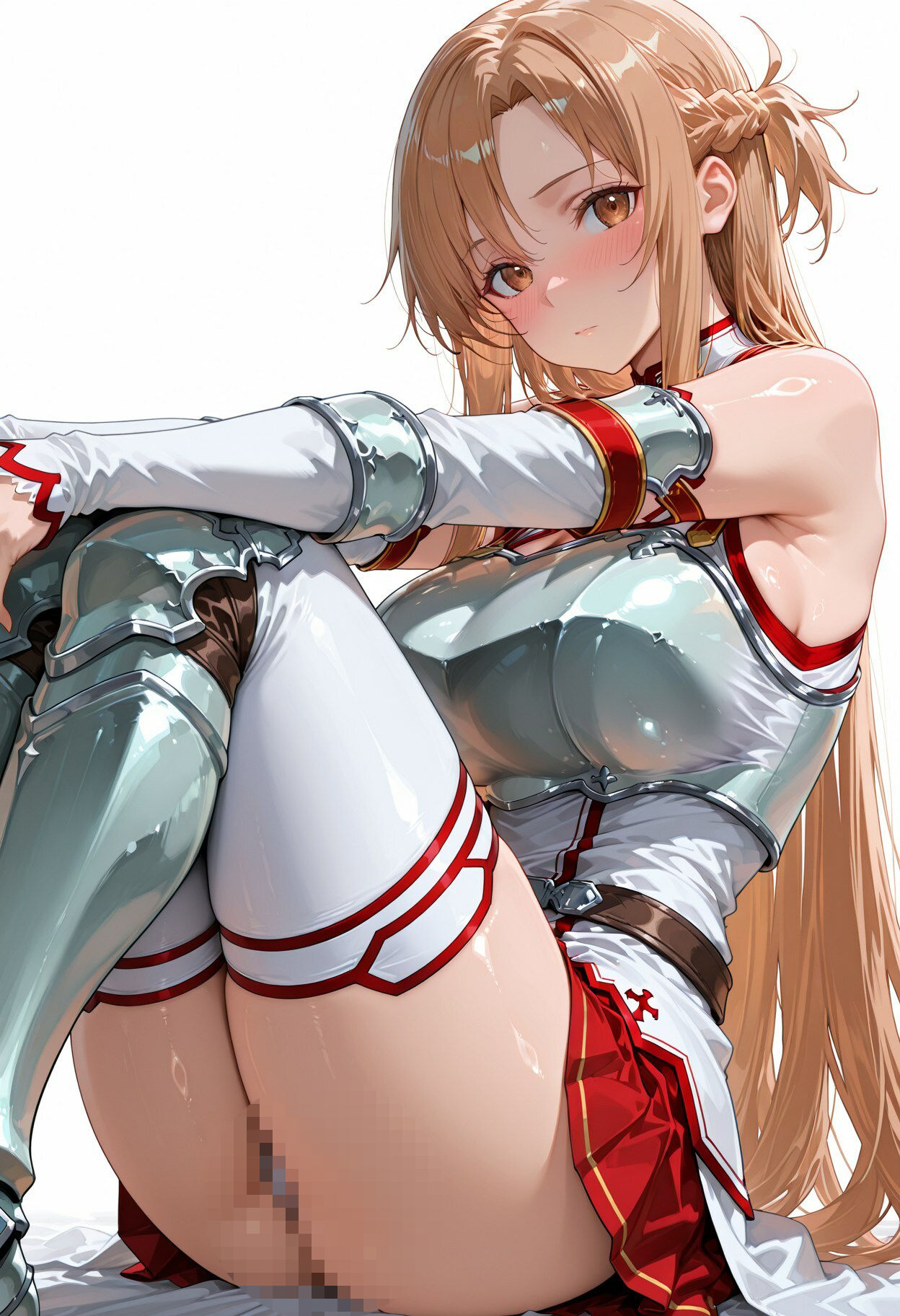 おっさんに弱みを握られた結城明〇奈  〜エリート副団長が脅されNTR〜 サンプル画像1