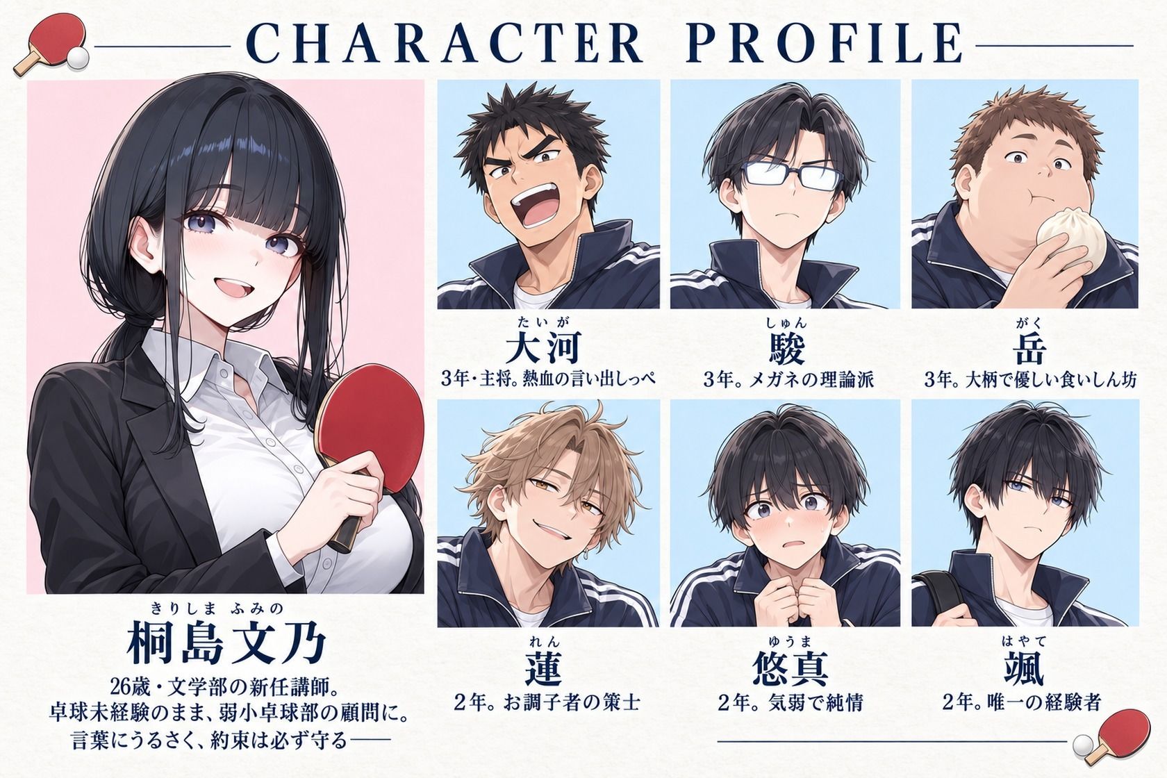 おっぱい卓球 サンプル画像1