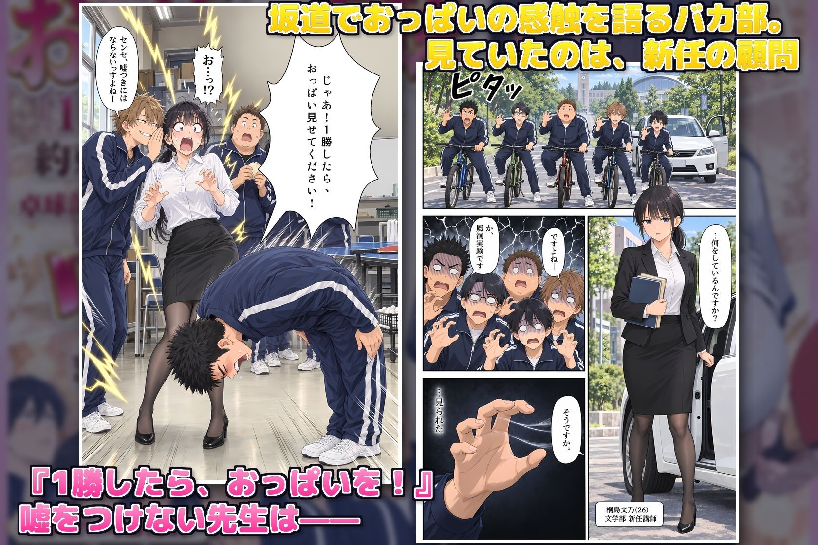 おっぱい卓球 サンプル画像2