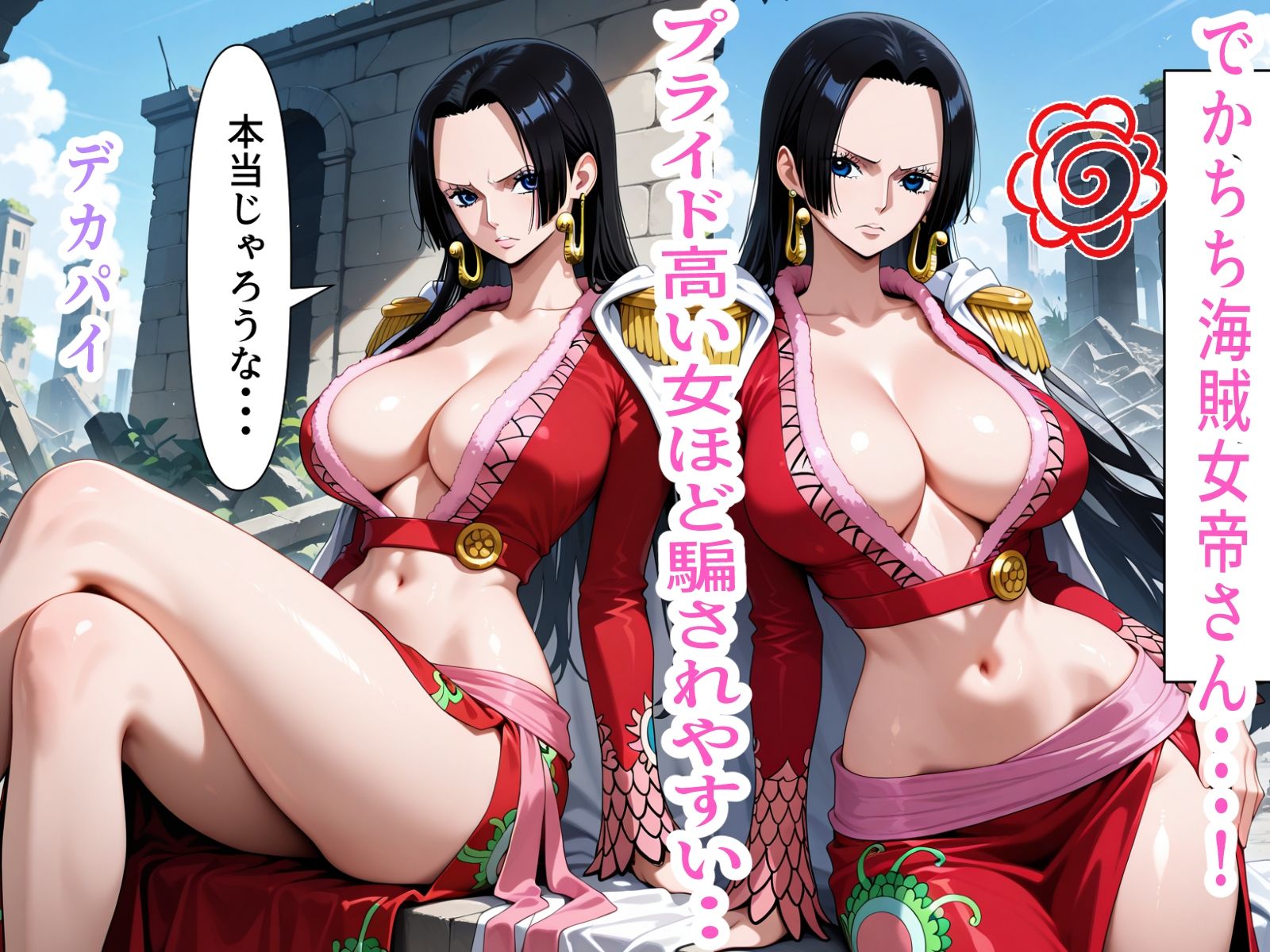 おっぱい女帝Jカップ プライド高めの女に制裁セックスだ！ サンプル画像1