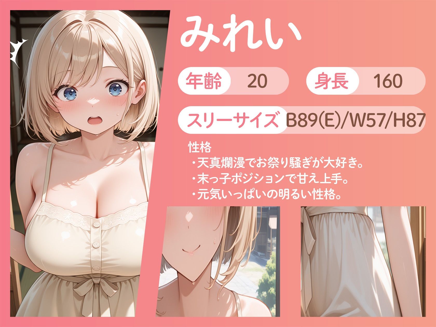 おばあちゃん家で再会したいとこが、もう女になってた件w サンプル画像2