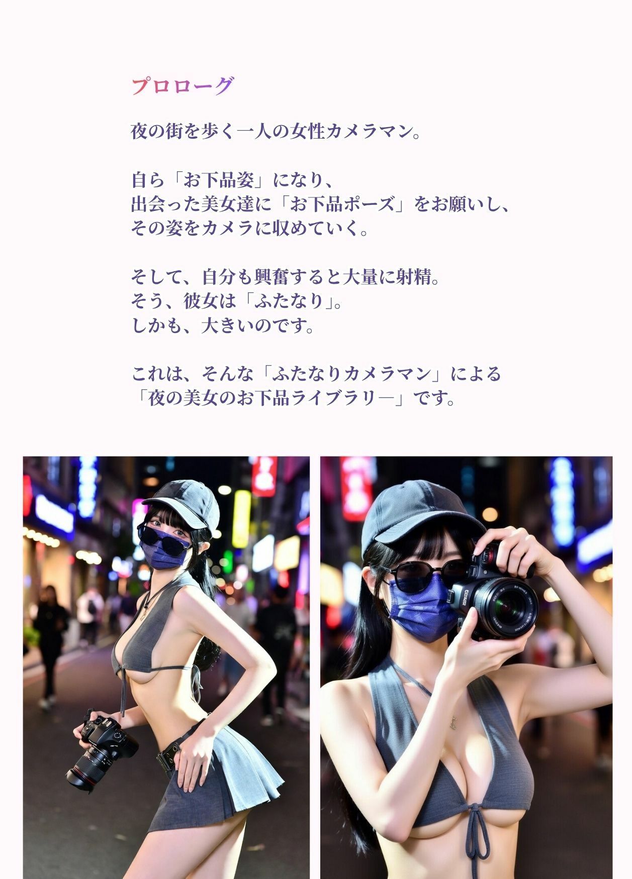 お下品ポーズ撮影会 サンプル画像3