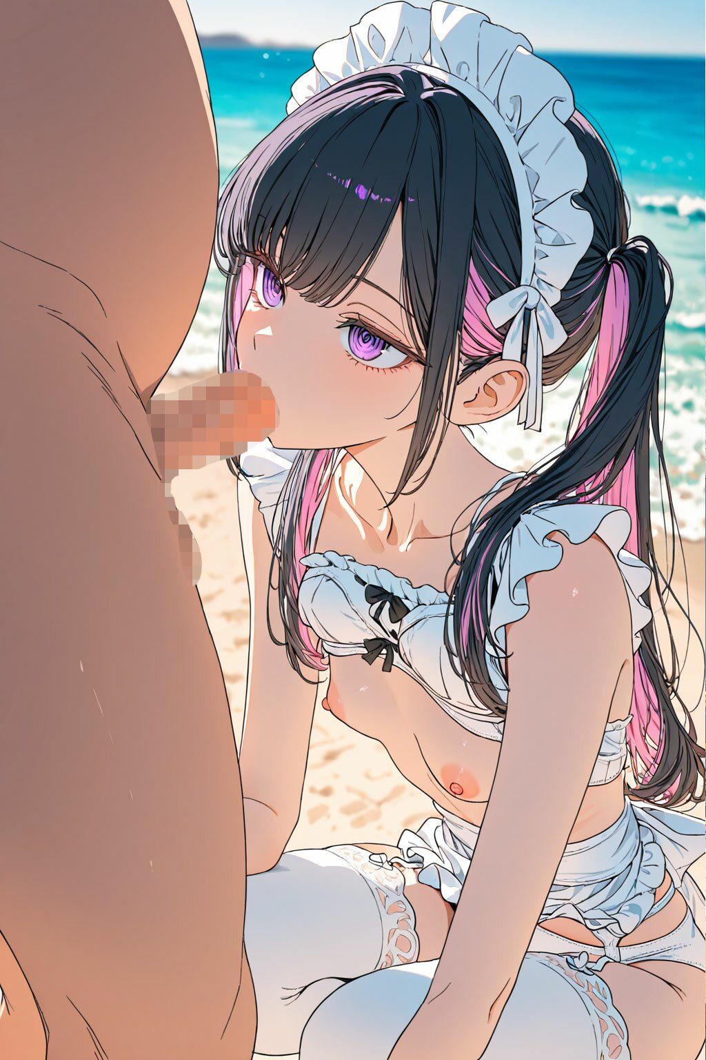 お仕事する地雷系女子とハチャメチャSEX:メイド・OL・工場・CA・メンズエステ サンプル画像7