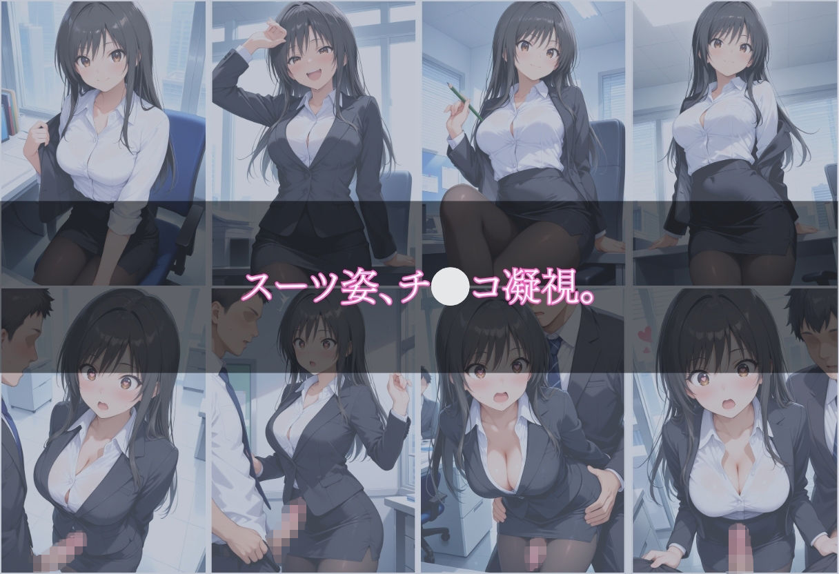 お仕事中にヤらせてくれる美人お姉さん サンプル画像2