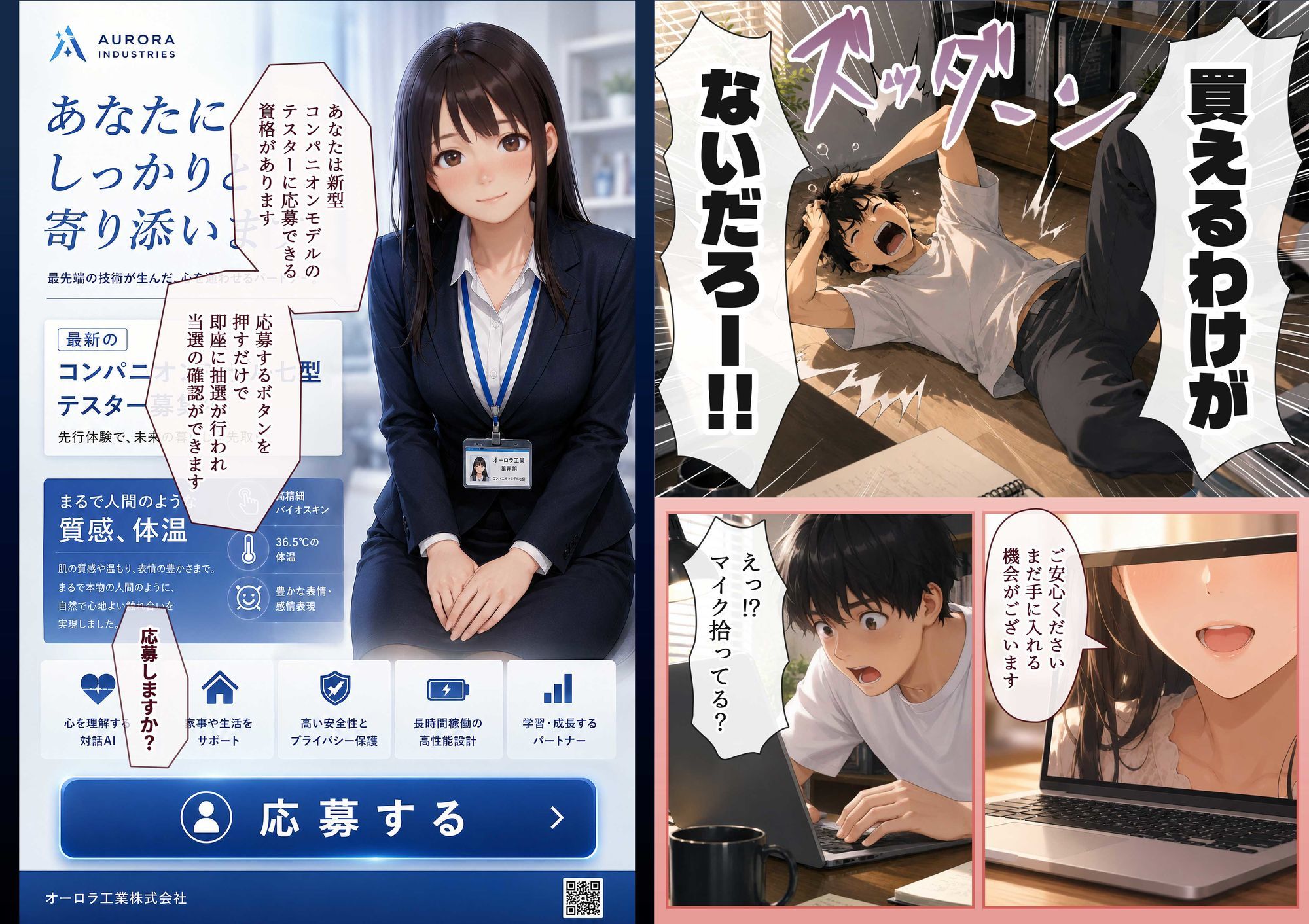 お値段100億円！セクサロイドのはじめて サンプル画像3