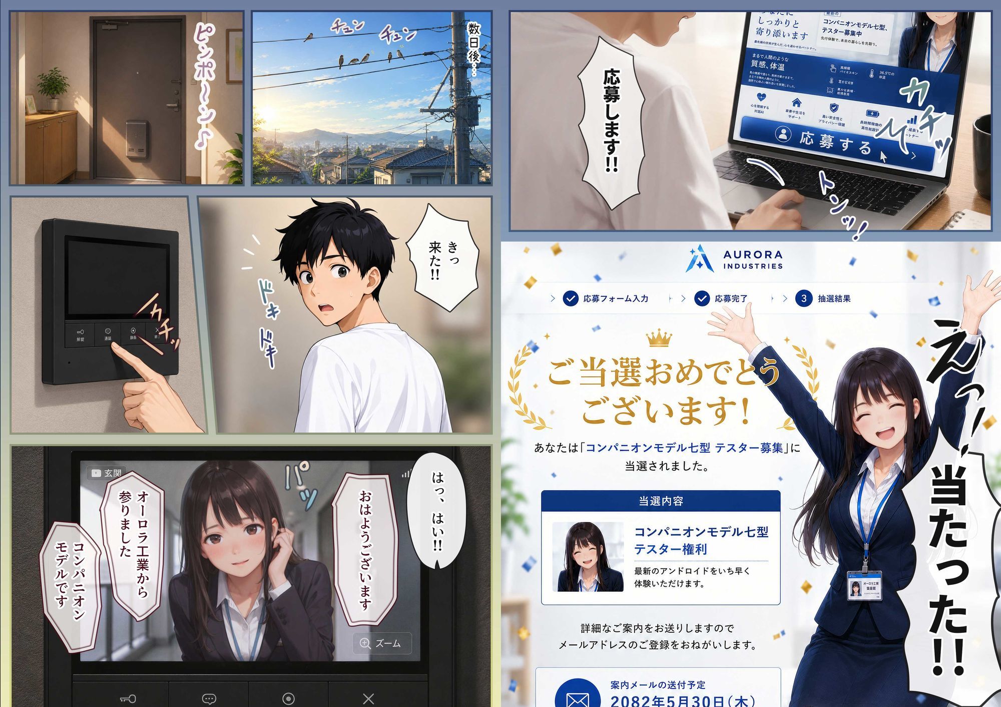 お値段100億円！セクサロイドのはじめて サンプル画像4