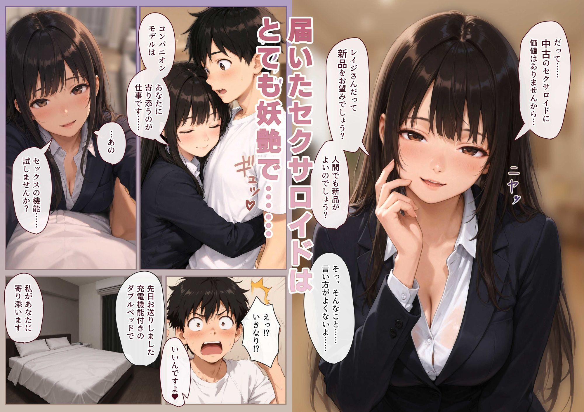 お値段100億円！セクサロイドのはじめて サンプル画像5