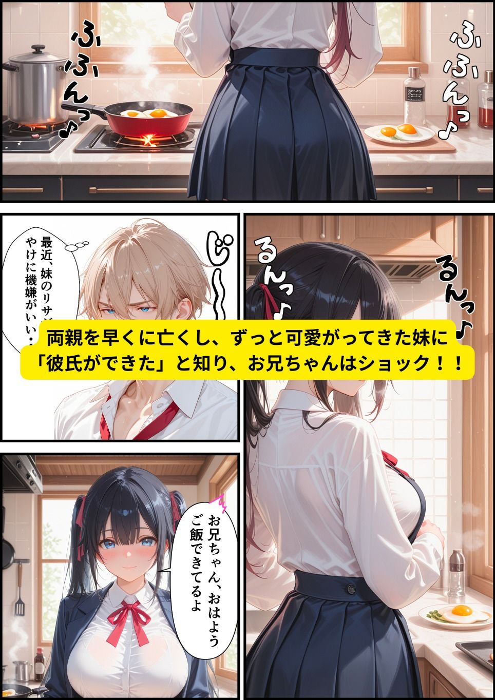 お兄ちゃんの嫉妬えっち サンプル画像1