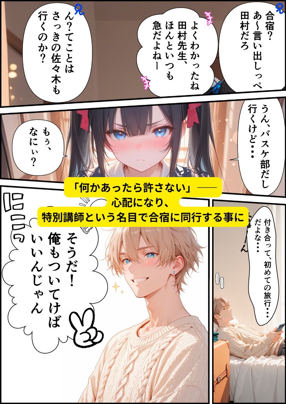 お兄ちゃんの嫉妬えっち サンプル画像4