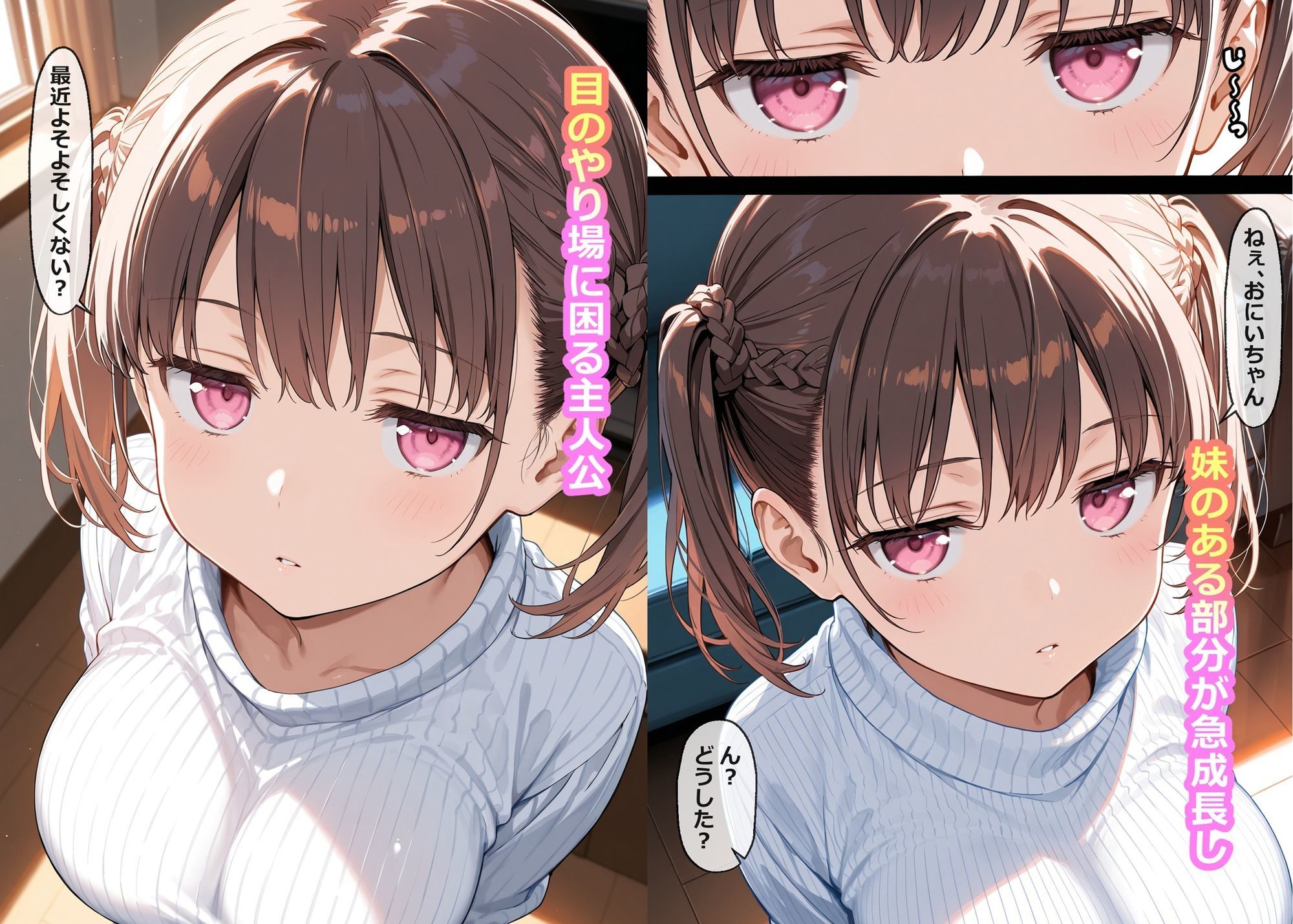 お兄ちゃん大好き妹のかまちょが止まらないので最後までしてあげた サンプル画像1