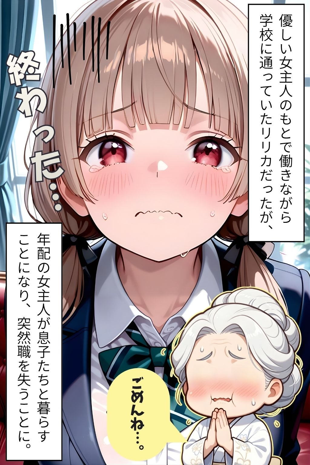 お化け屋敷の住み込みメイド 〜 ご主人様の命令は絶対（はーと）どんどんエッチにされちゃう開発日記（前編） 〜 サンプル画像2