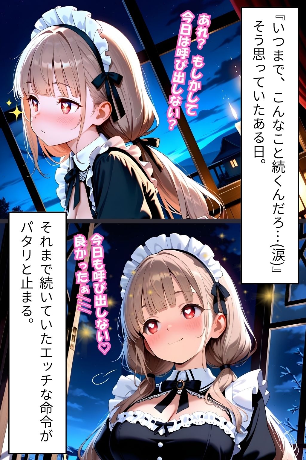 お化け屋敷の住み込みメイド 〜 放置プレイ後の敏感な体をイカされまくり（はーと） どんどんエッチにされちゃう開発日記（中編）〜 サンプル画像2