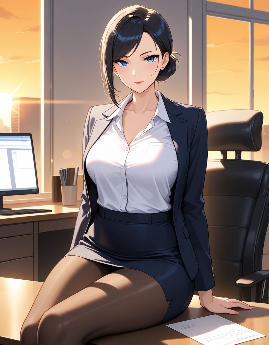 お堅いシゴデキ人妻OLがアへ顔でイキまくる サンプル画像2