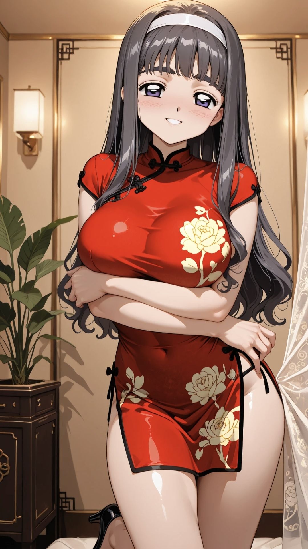 お嬢様のこだわりコスチューム。ゴスロリ＆チャイナであなたにご奉仕 サンプル画像8