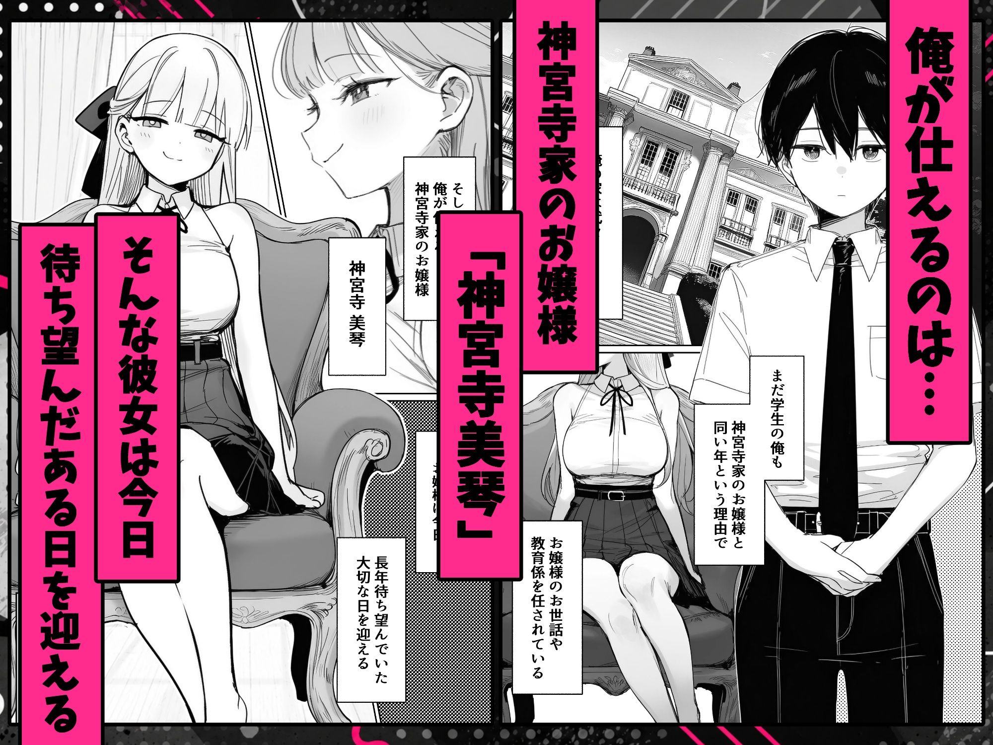 お嬢様はセックスをご所望です サンプル画像1
