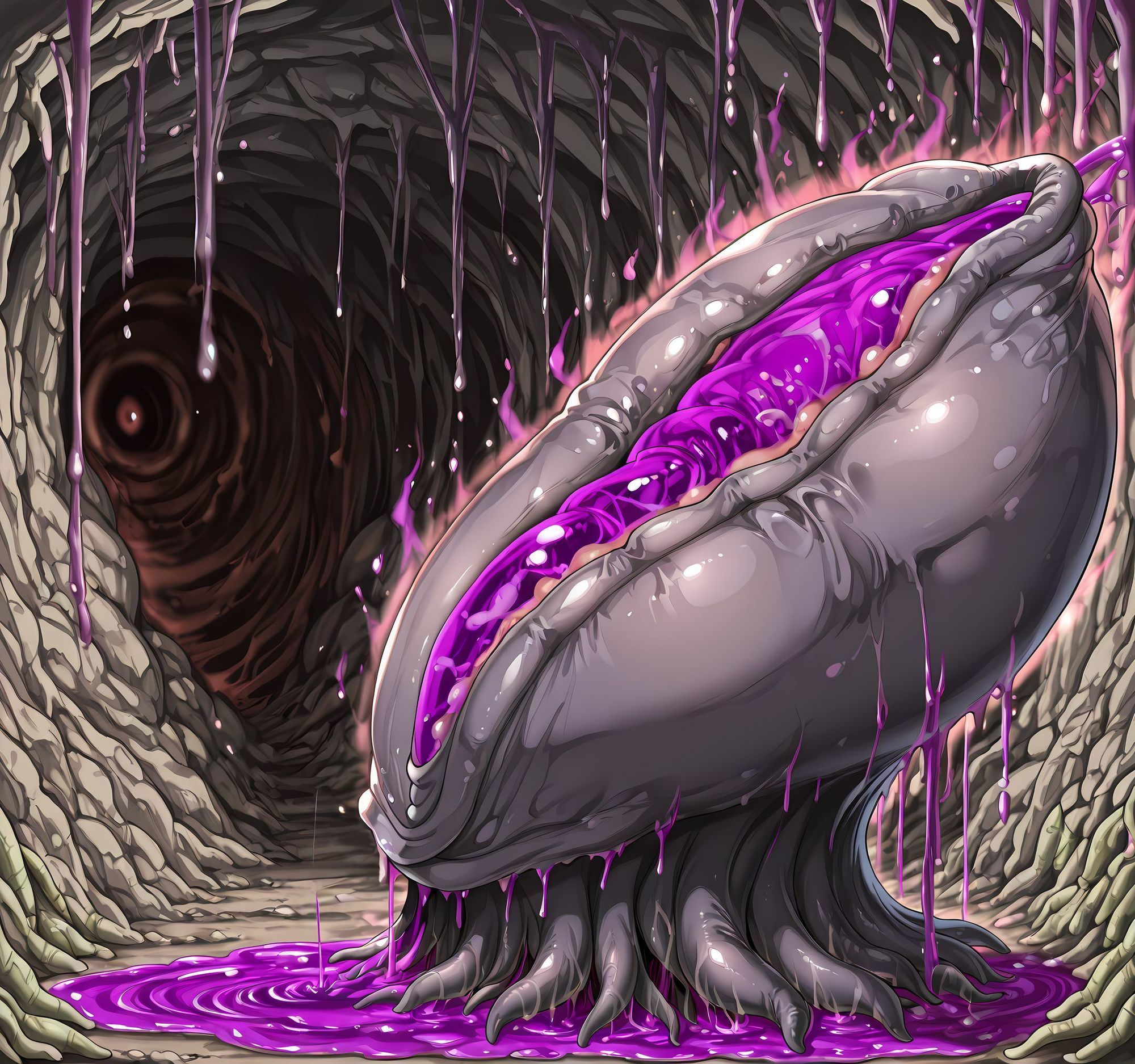 お嬢様触手拘束悪堕ち・淫魔化ドスケベ交尾〜 サンプル画像6