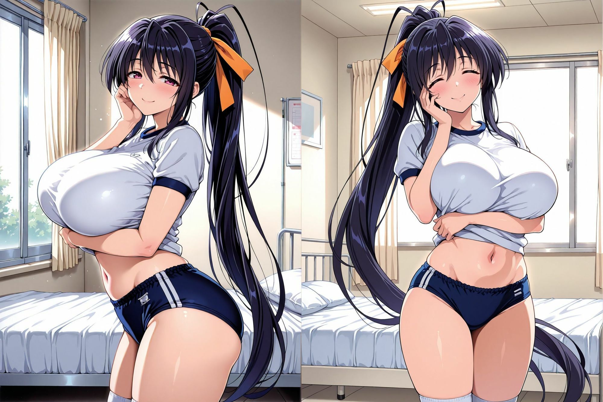 お手軽ブルマえっち  あけの編 サンプル画像1