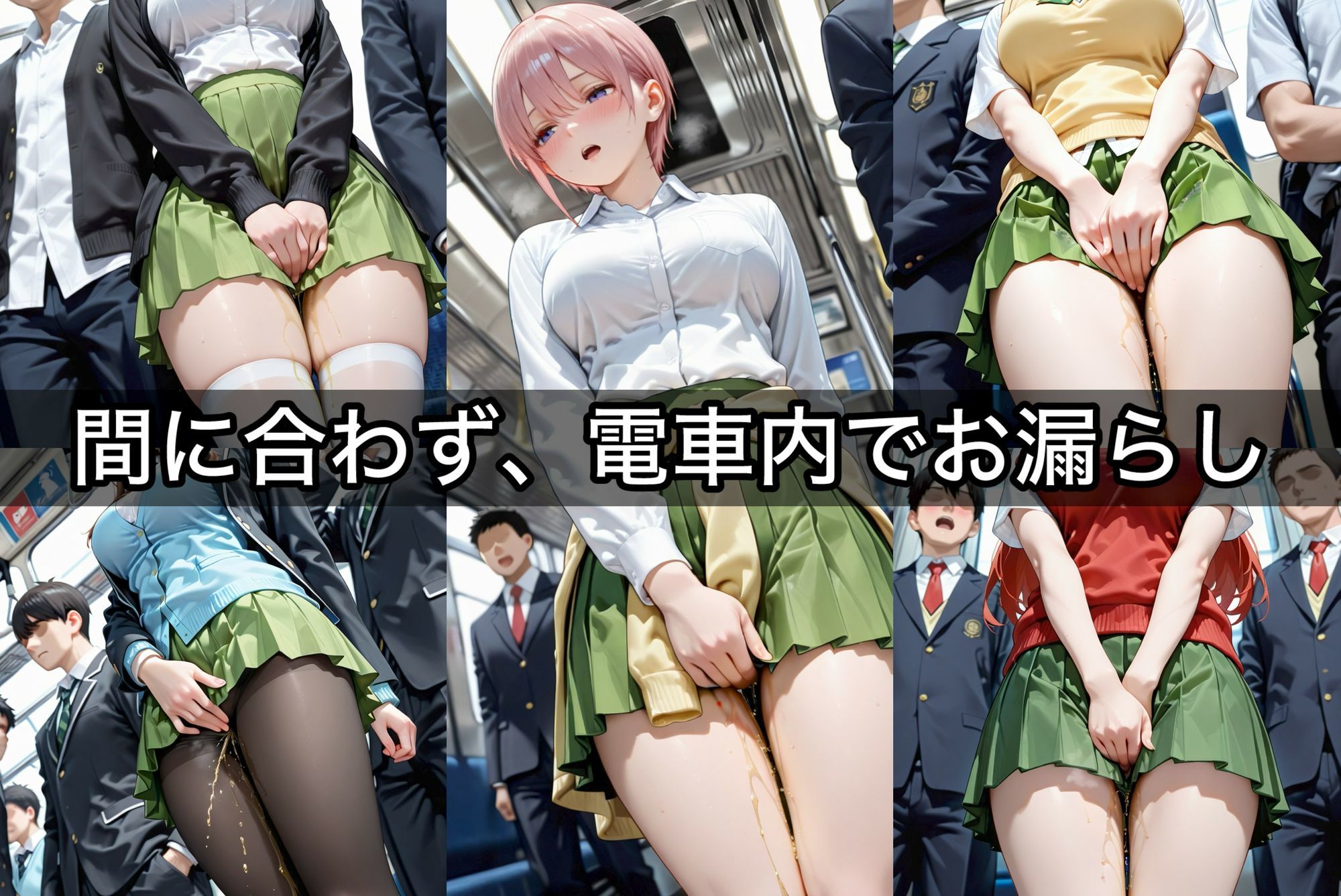 お漏らししちゃっただけなのに  五人姉妹総集編 サンプル画像2