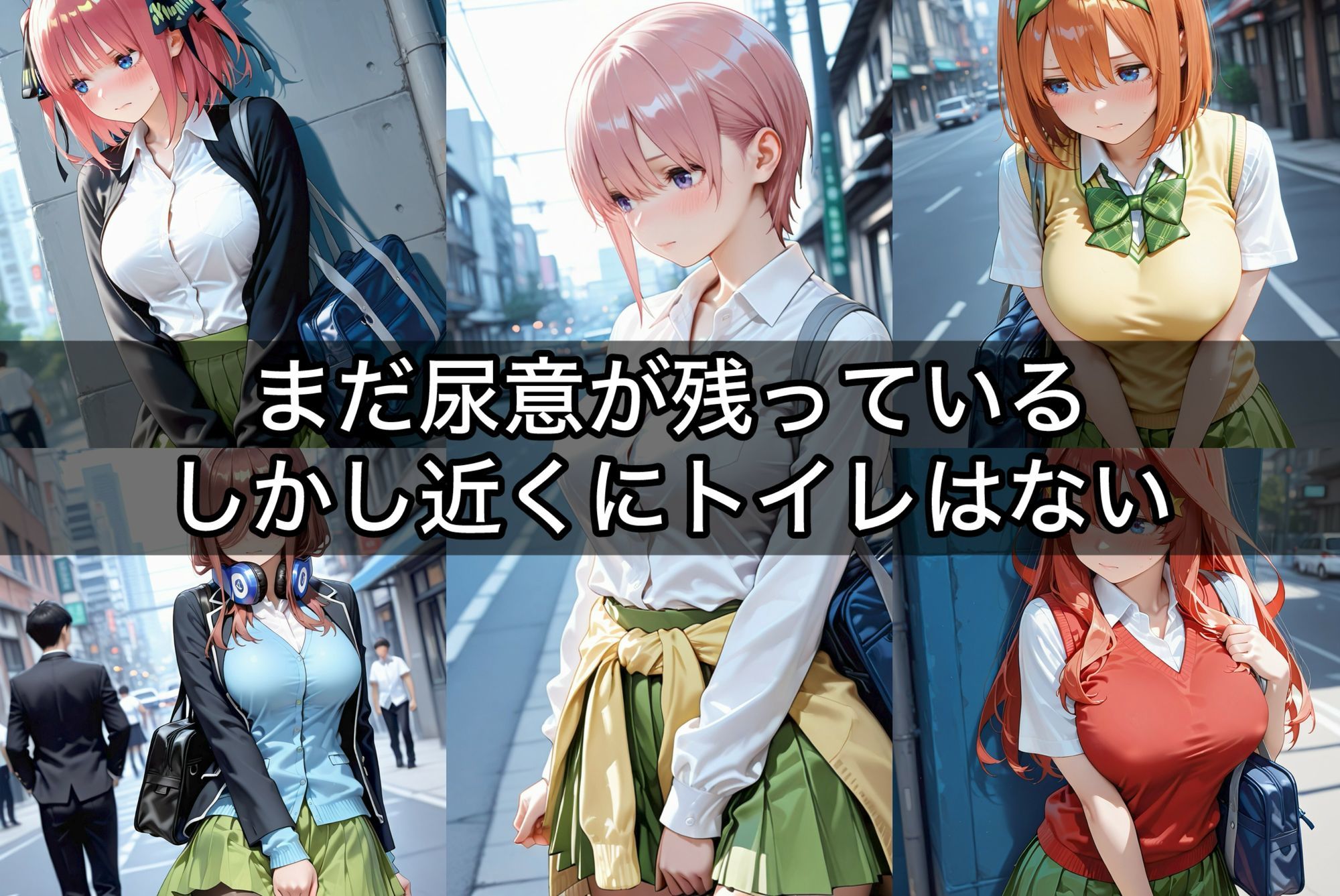 お漏らししちゃっただけなのに  五人姉妹総集編 サンプル画像3
