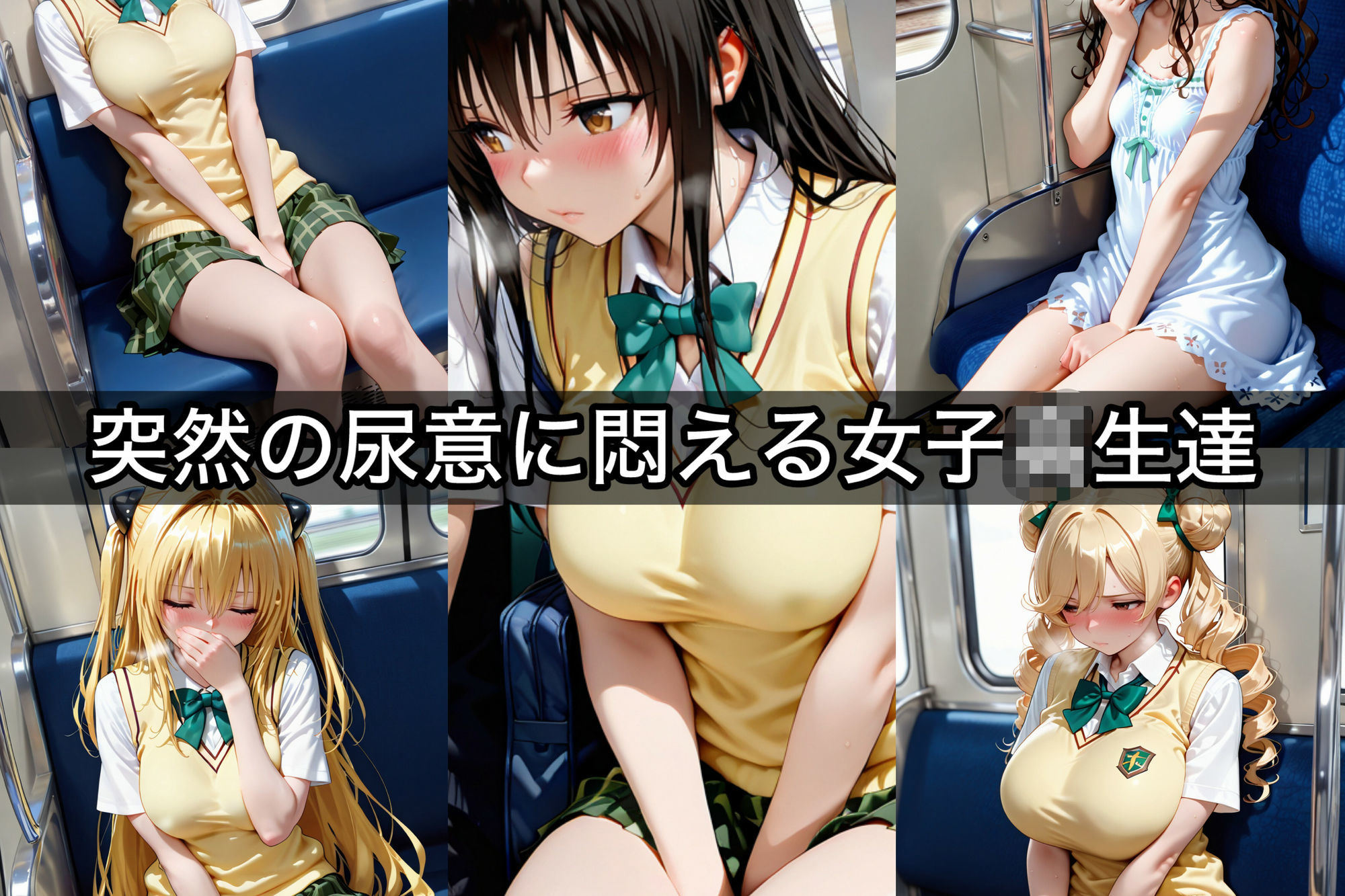 お漏らししちゃっただけなのに  女子校生編2 サンプル画像1