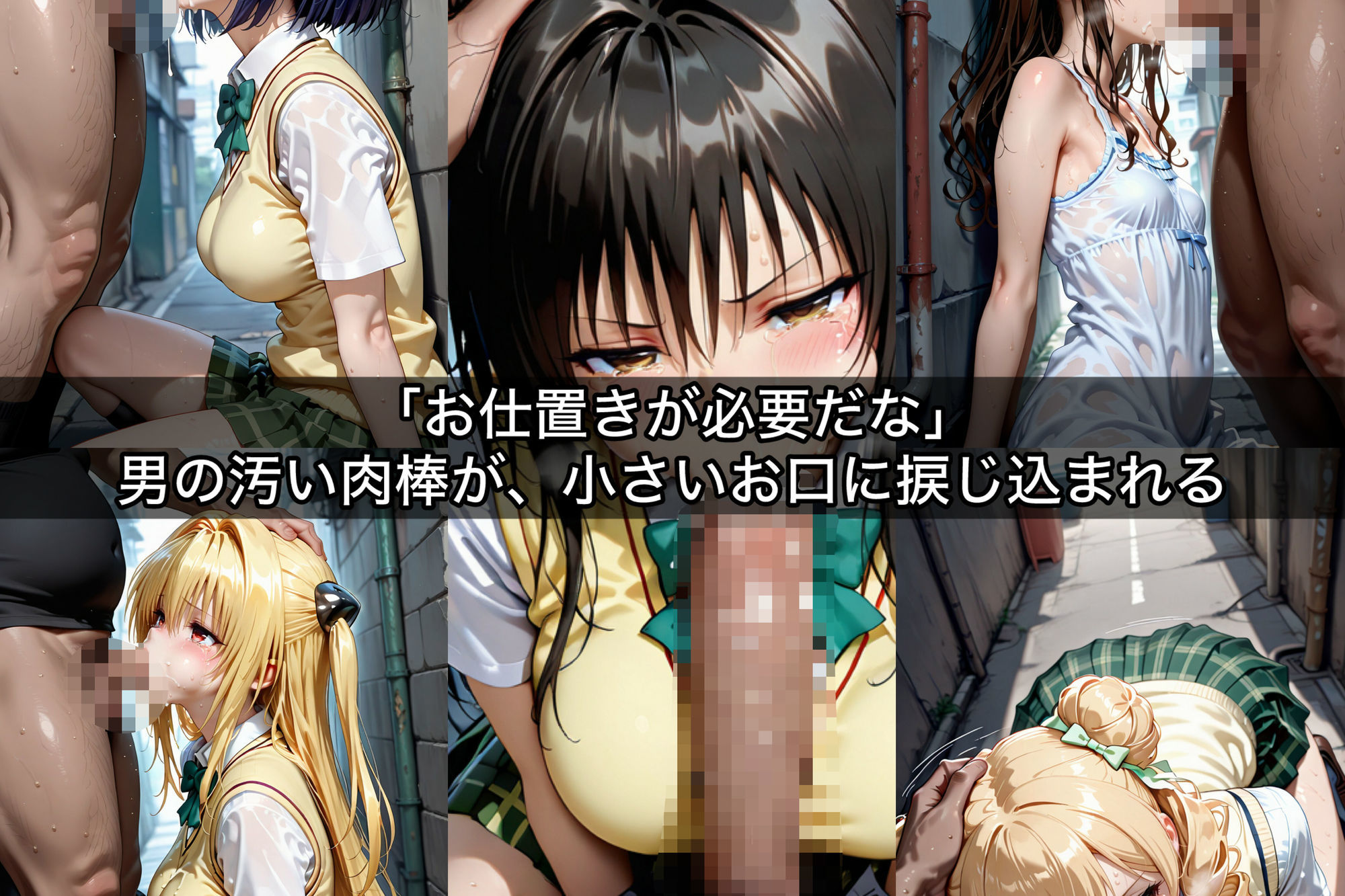 お漏らししちゃっただけなのに  女子校生編2 サンプル画像6