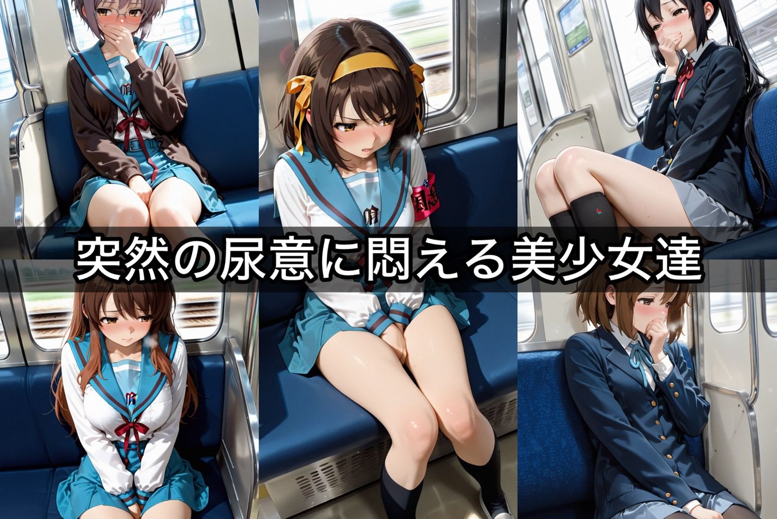 お漏らししちゃっただけなのに  女子校生編3 サンプル画像1