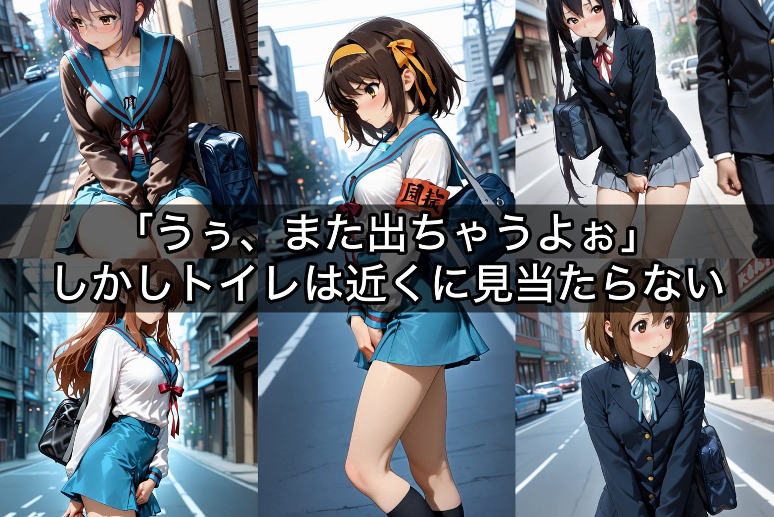 お漏らししちゃっただけなのに  女子校生編3 サンプル画像3
