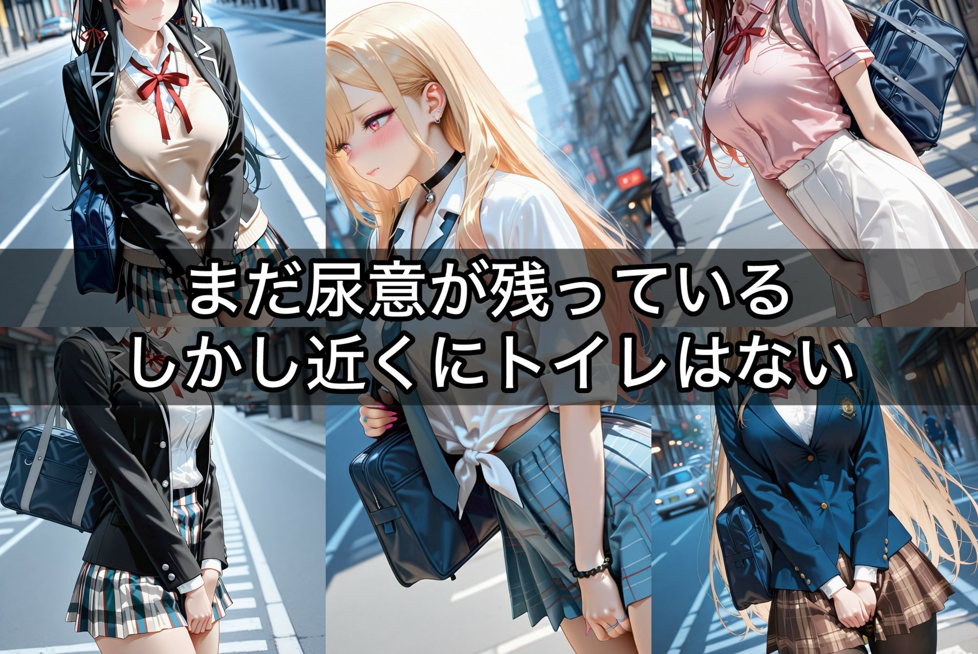 お漏らししちゃっただけなのに  女子校生編 サンプル画像3