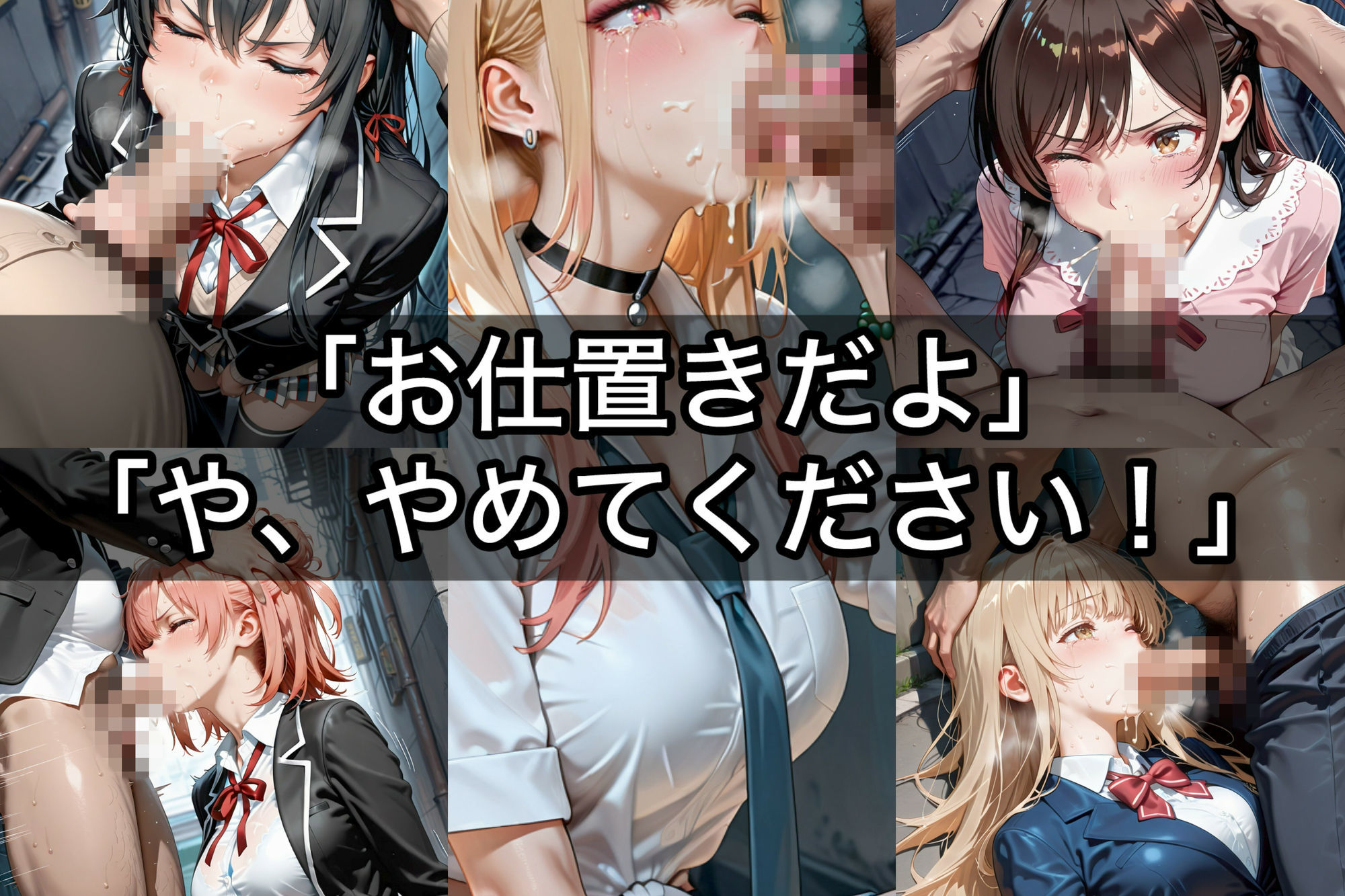 お漏らししちゃっただけなのに  女子校生編 サンプル画像6