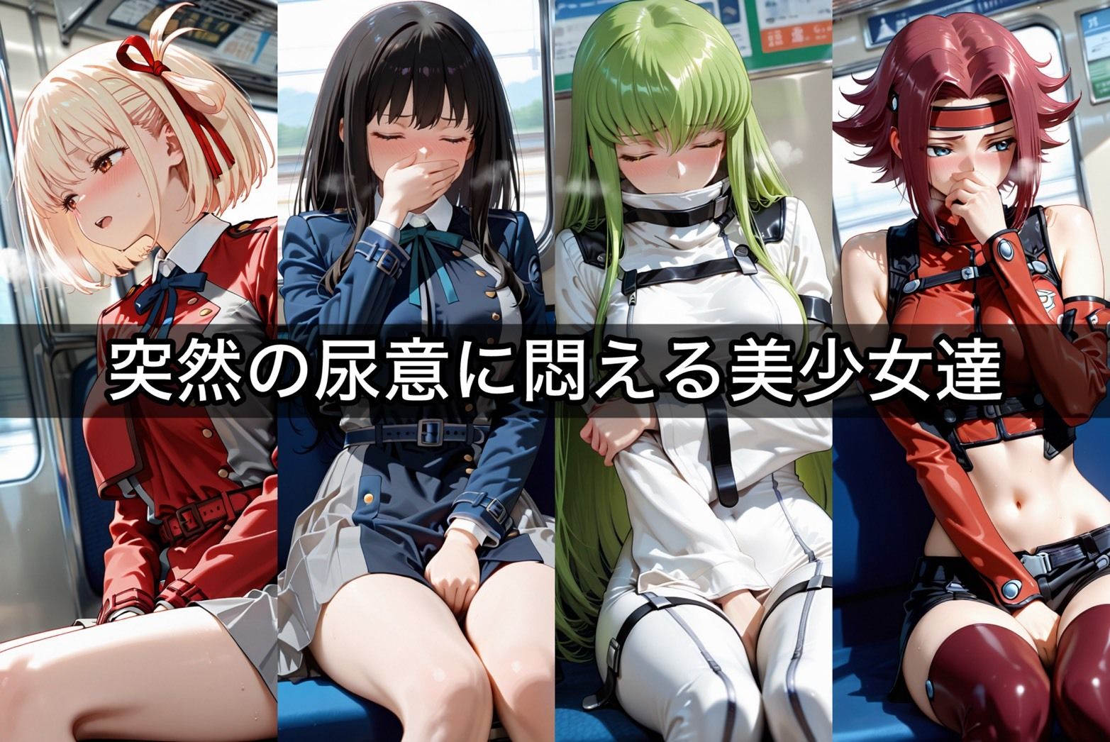 お漏らししちゃっただけなのに  秘密組織経編 サンプル画像1