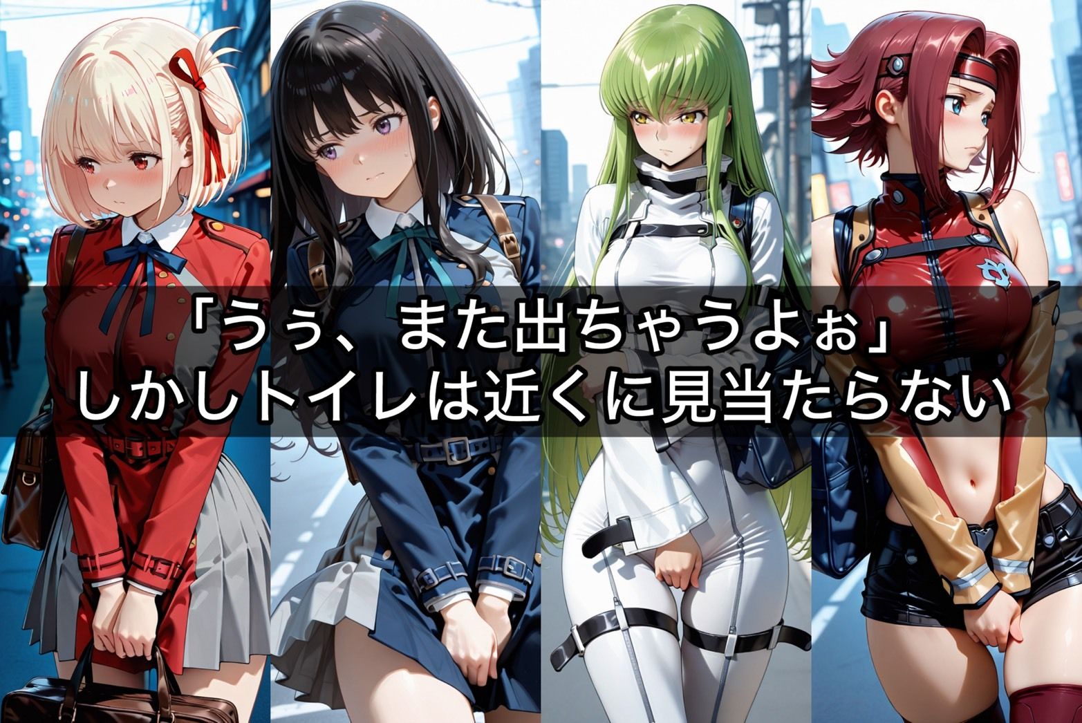 お漏らししちゃっただけなのに  秘密組織経編 サンプル画像3