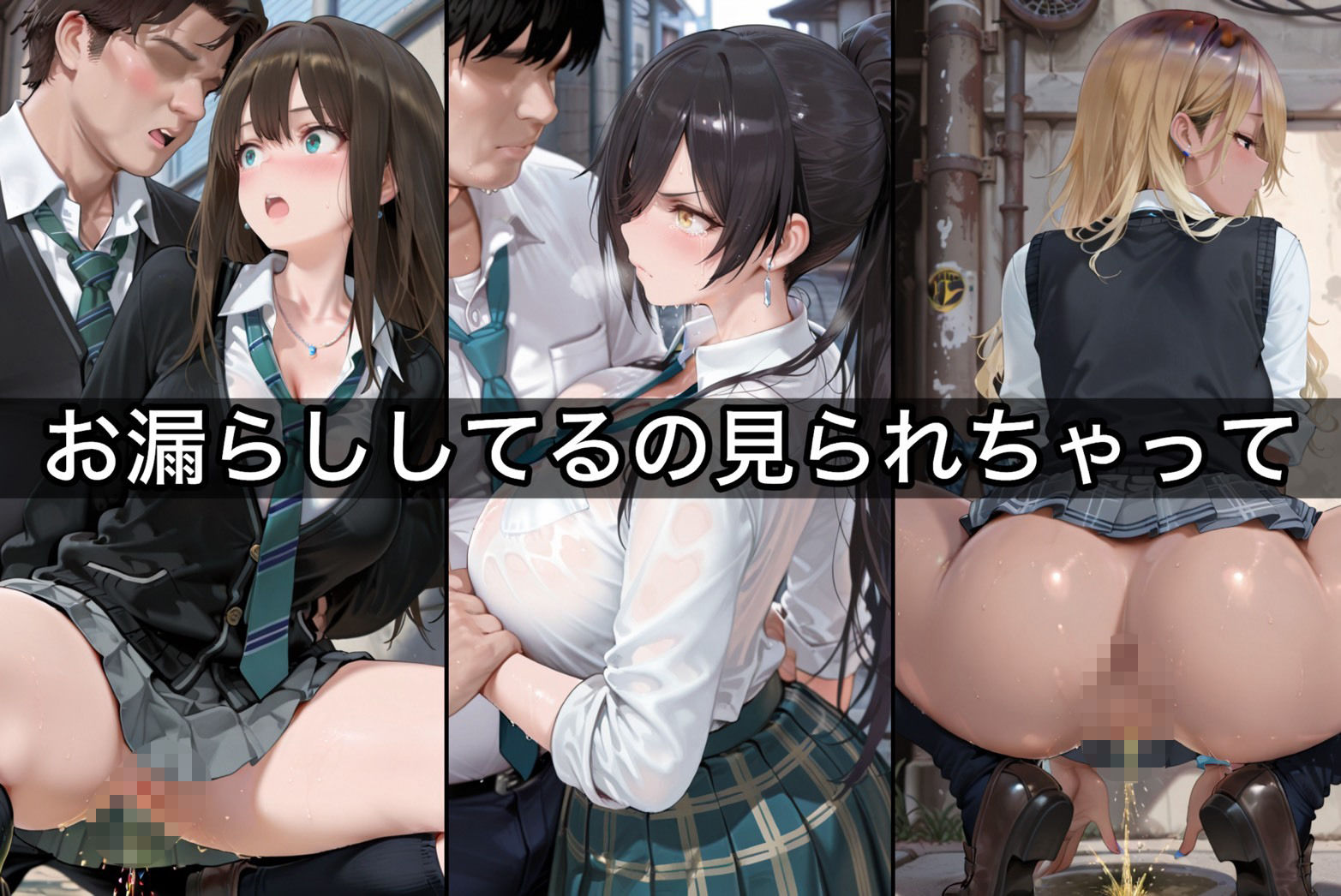 お漏らししちゃって、おま〇こいっぱい犯●れた話6 サンプル画像1