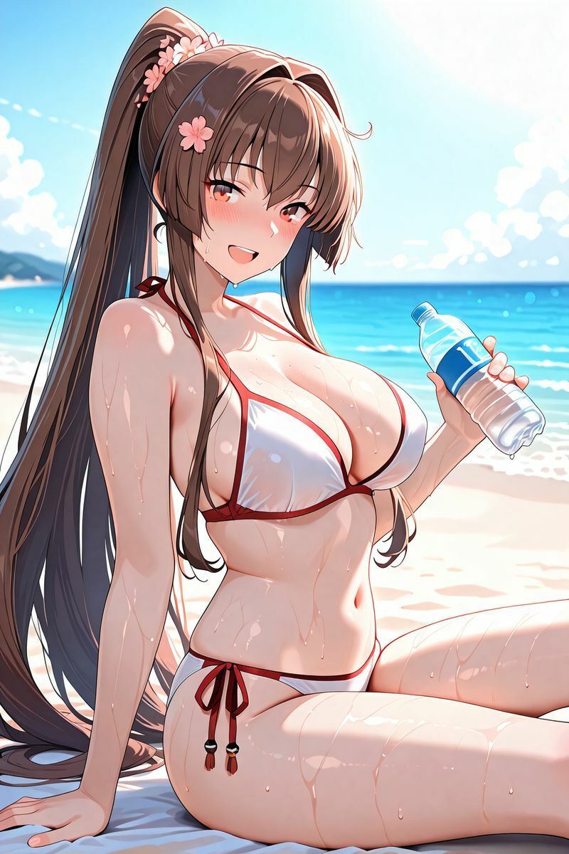 お誕生日デートがお泊りだったので、自分をプレゼントしてしまう艦○たち Part2 サンプル画像1