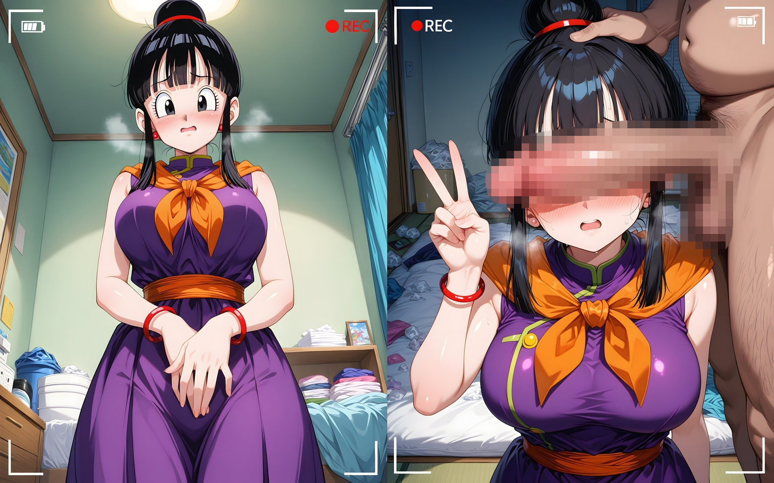 お金のためにおじさんのオナホ化する人造●間18号 サンプル画像8