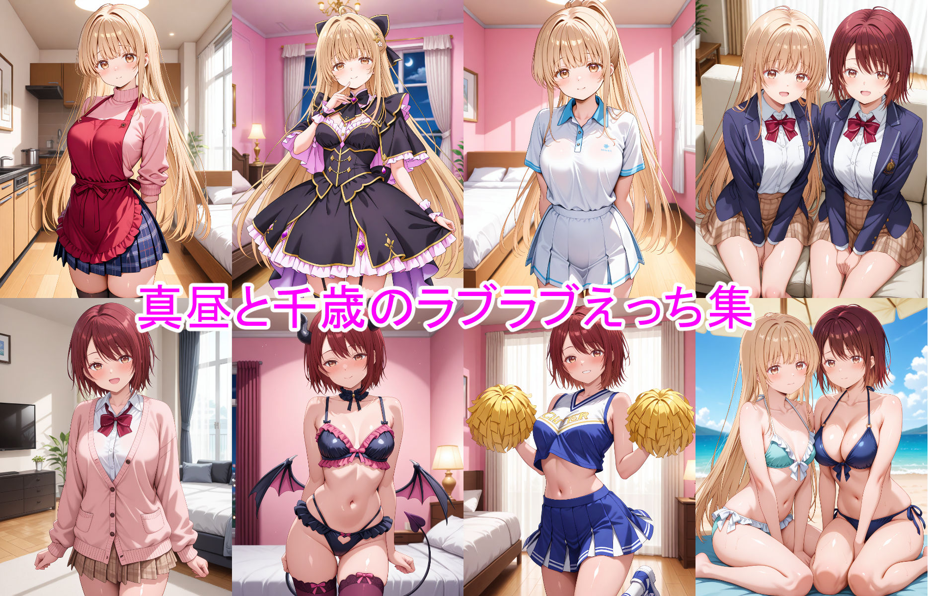 お隣の天使様と友人が大好き！CG ＋ ショートアニメ サンプル画像10