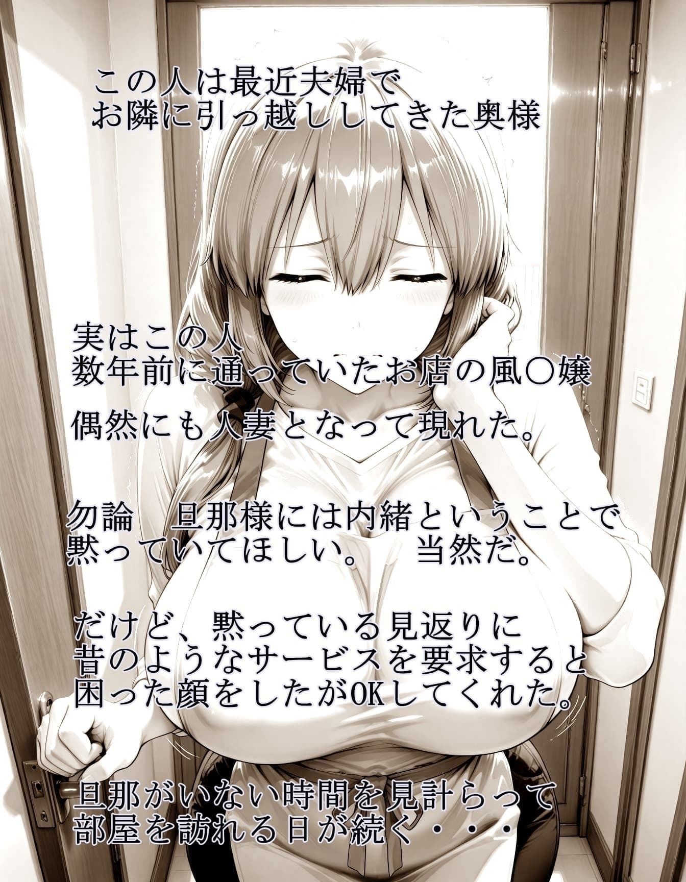 お隣の奥様は元風○嬢 サンプル画像1