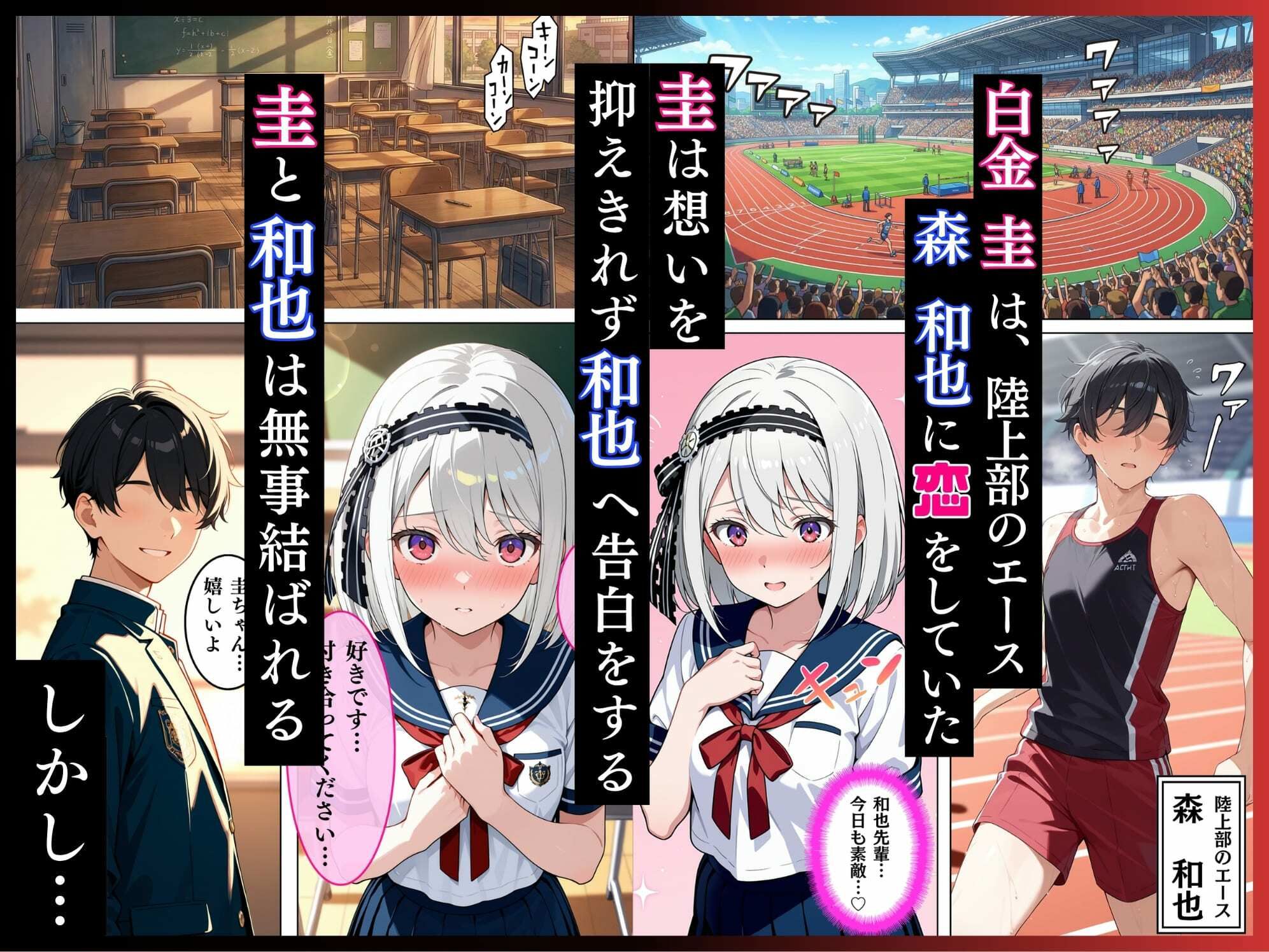 かぐや様を犯したい、白金圭も犯したい。才女たちが快楽地獄の性奴●に サンプル画像6