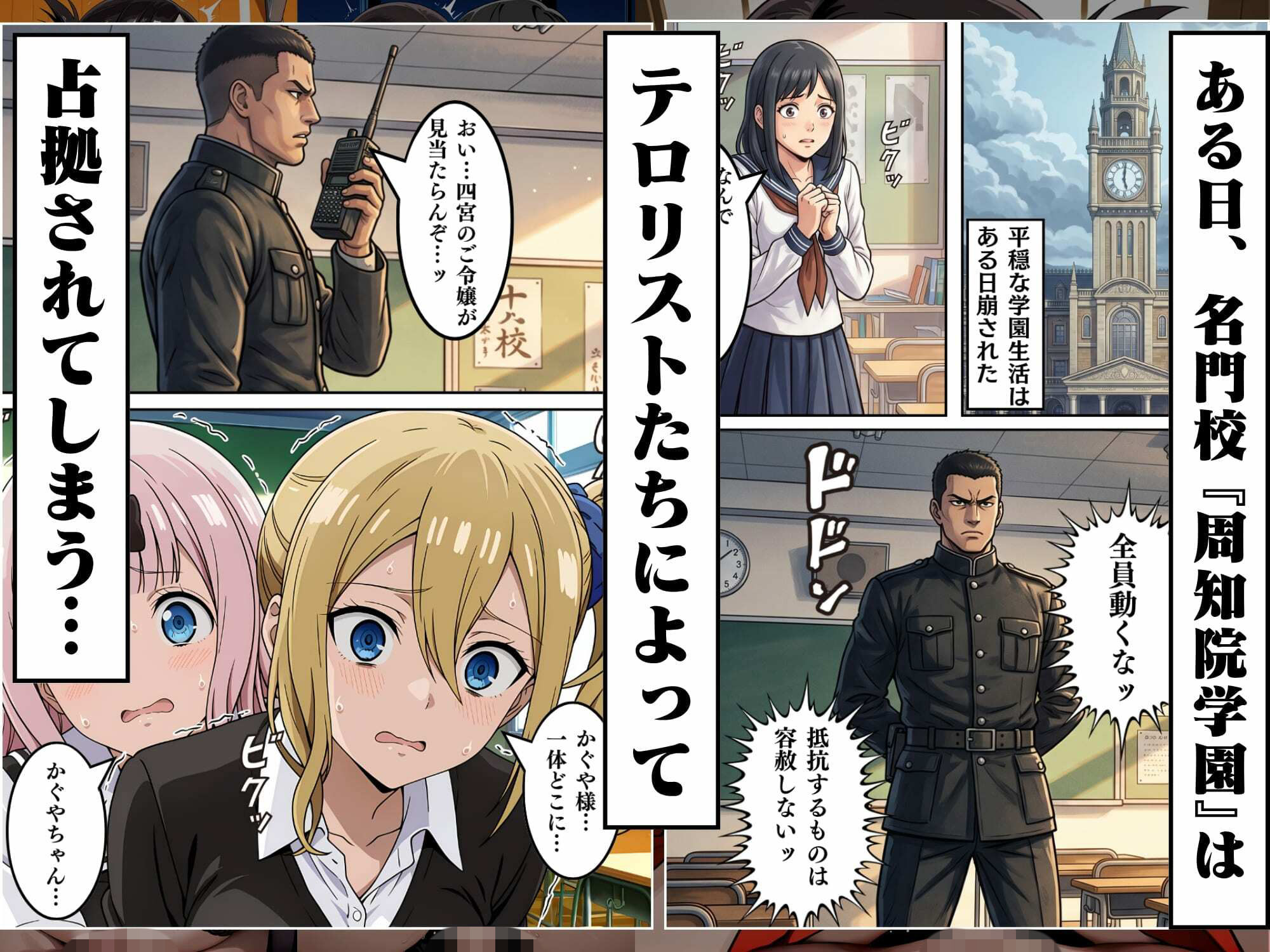 かぐや様を調教。強●絶頂と快楽地獄で壊される サンプル画像2