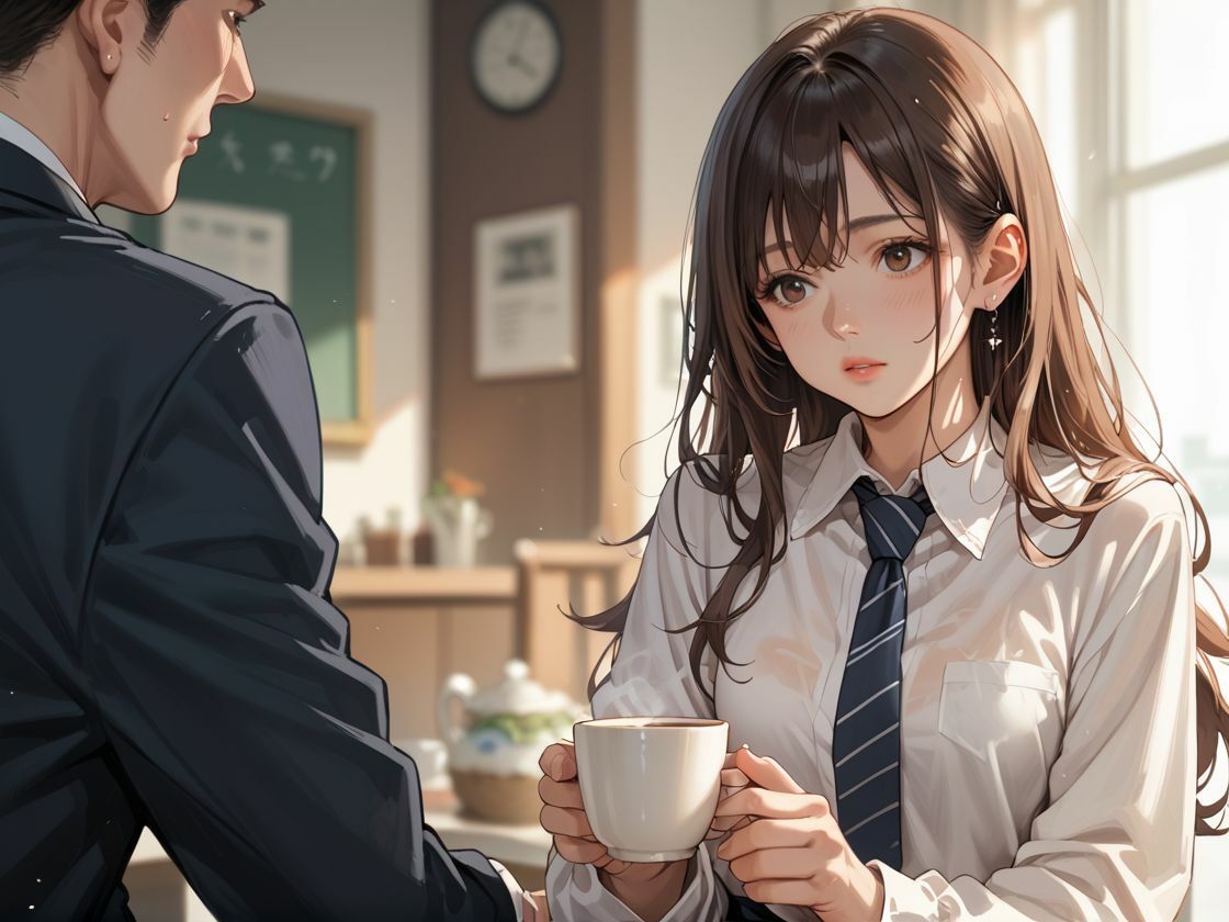 かわいい後輩と秘密の一夜 サンプル画像1