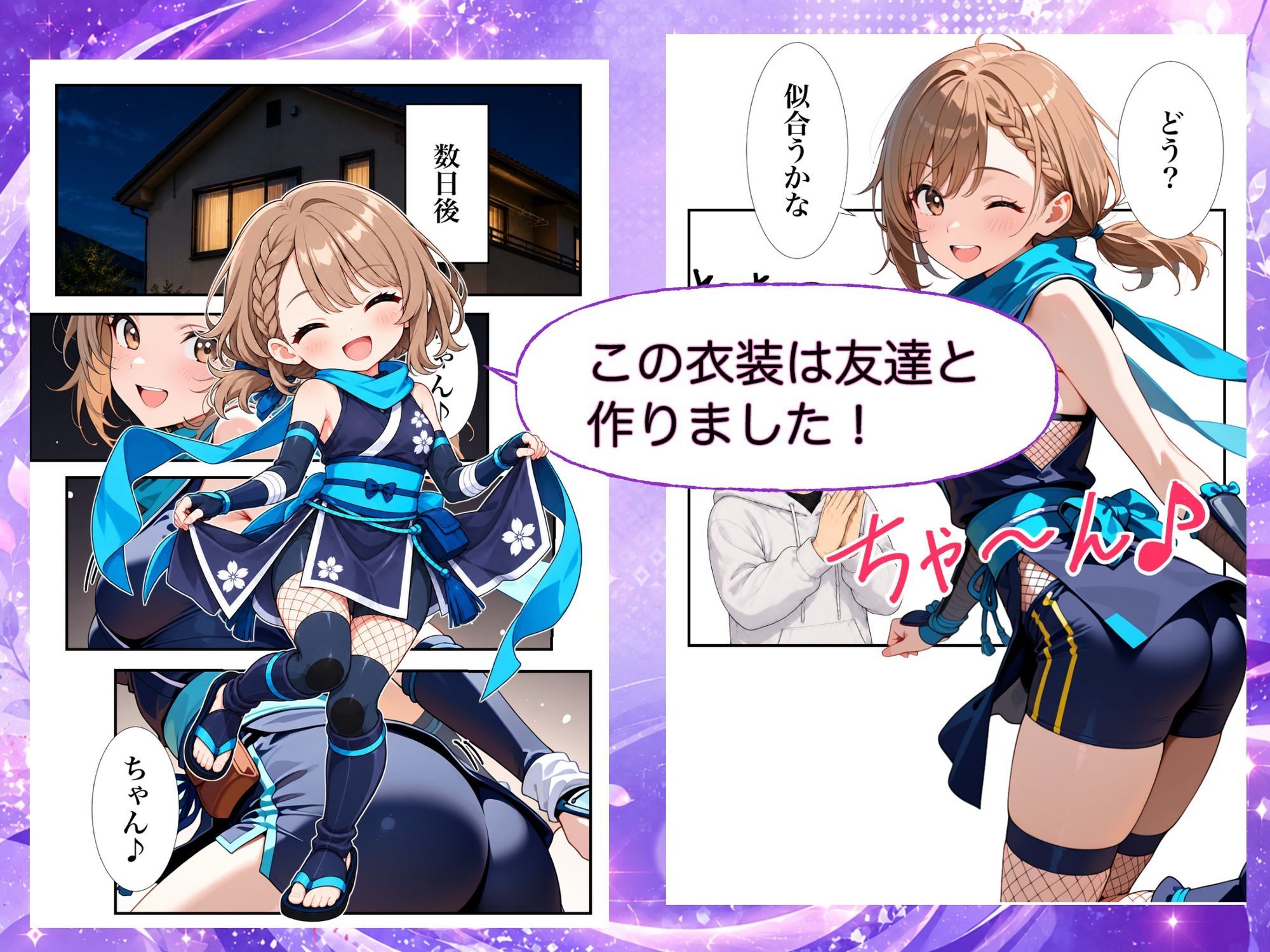 くのいち妹ちゃん〜ブラコン妹ちゃんとでかちんお兄ちゃん外伝〜 サンプル画像3