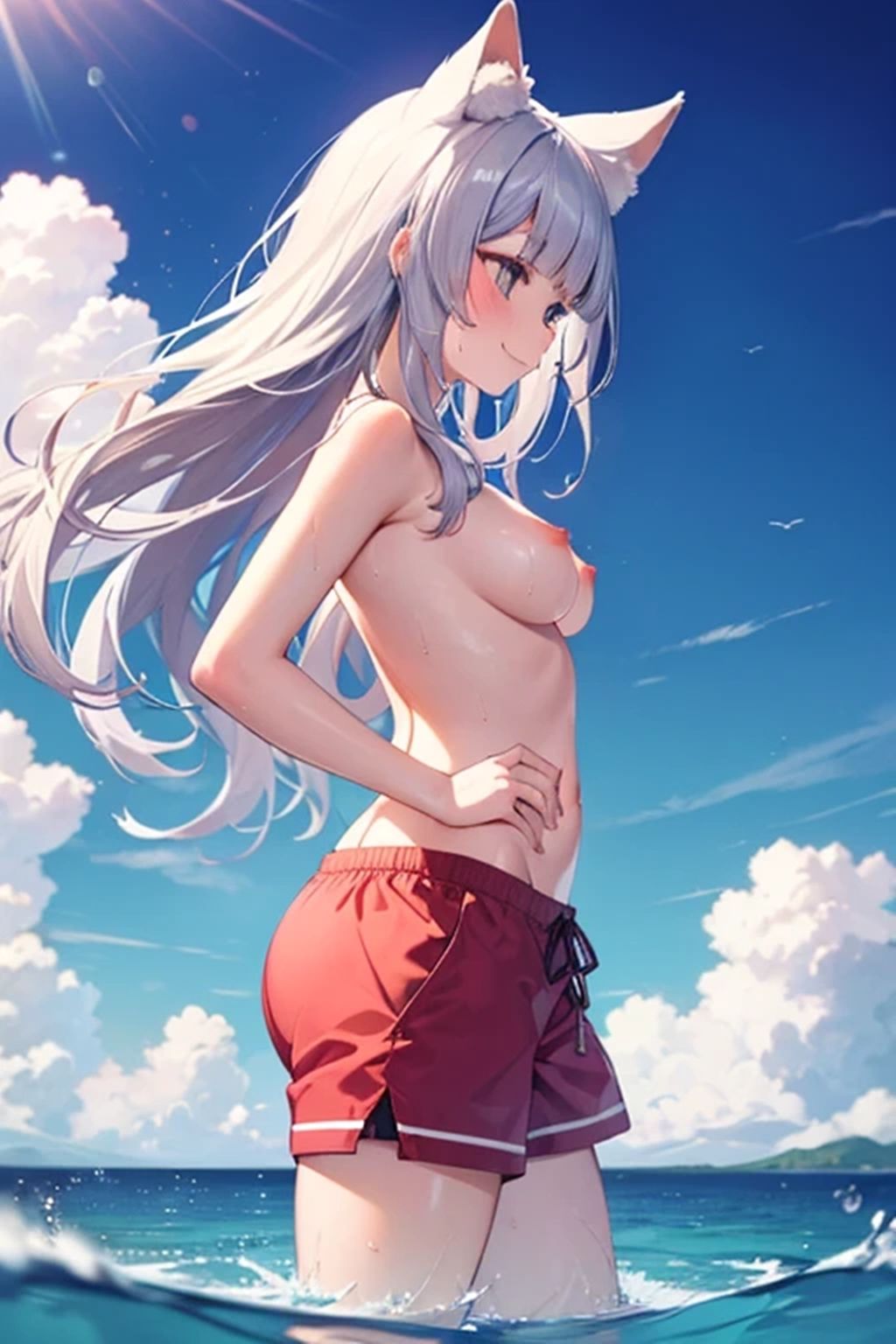 けもみみ島でバカンス♪ サンプル画像3