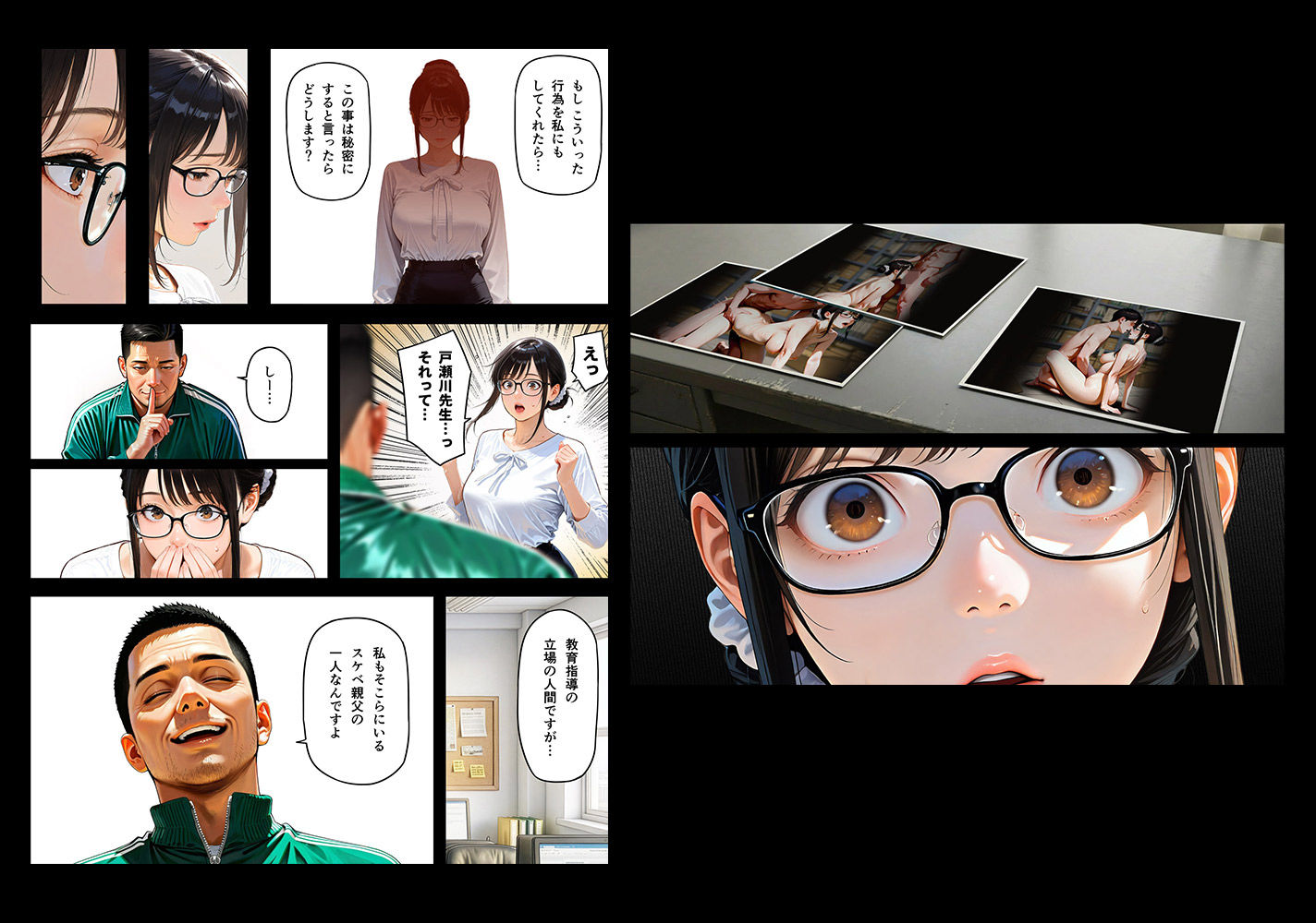 こそこそする女教師は篠原由紀です。 サンプル画像5