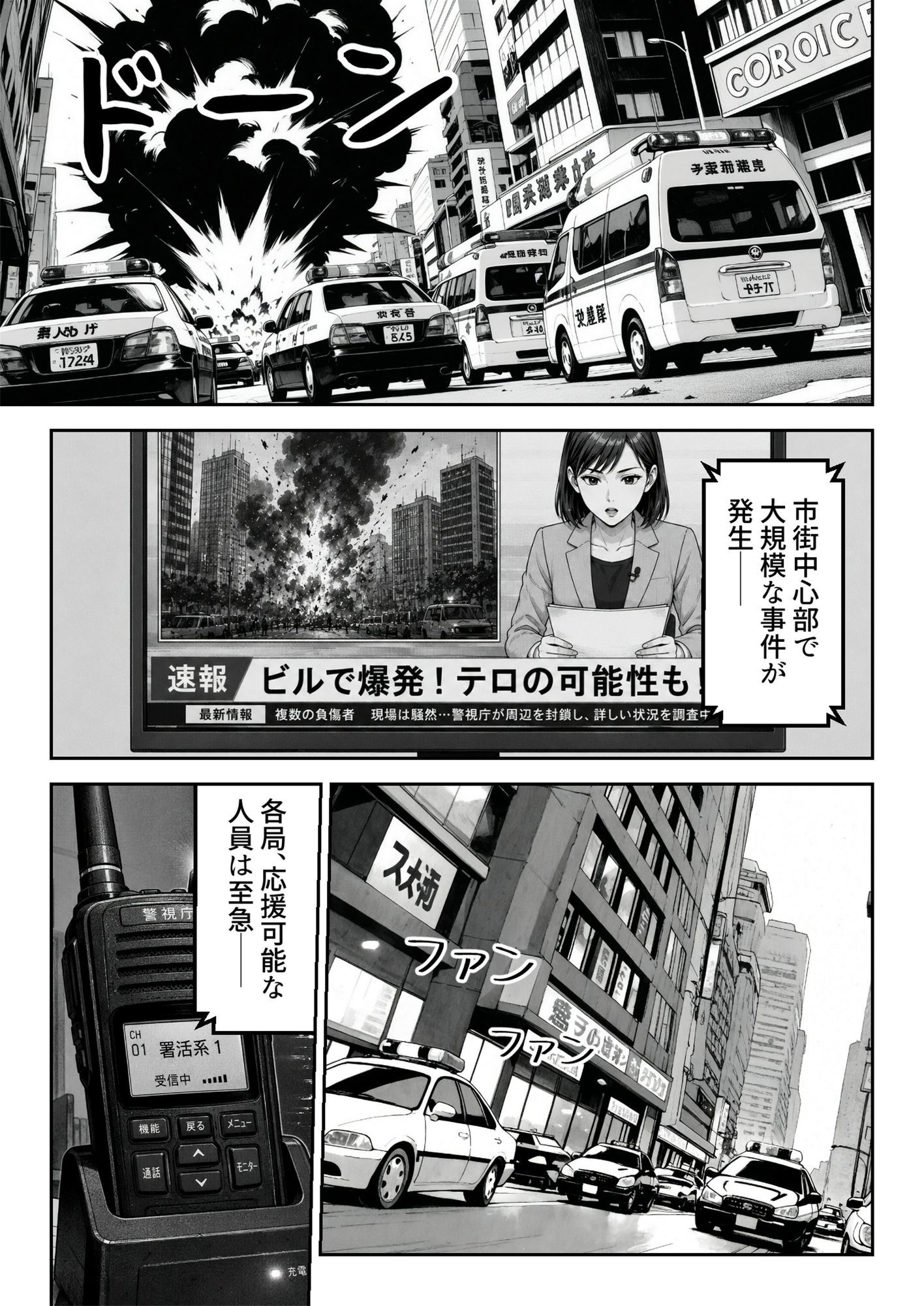 こちら、凛。…異常ありません。 サンプル画像2