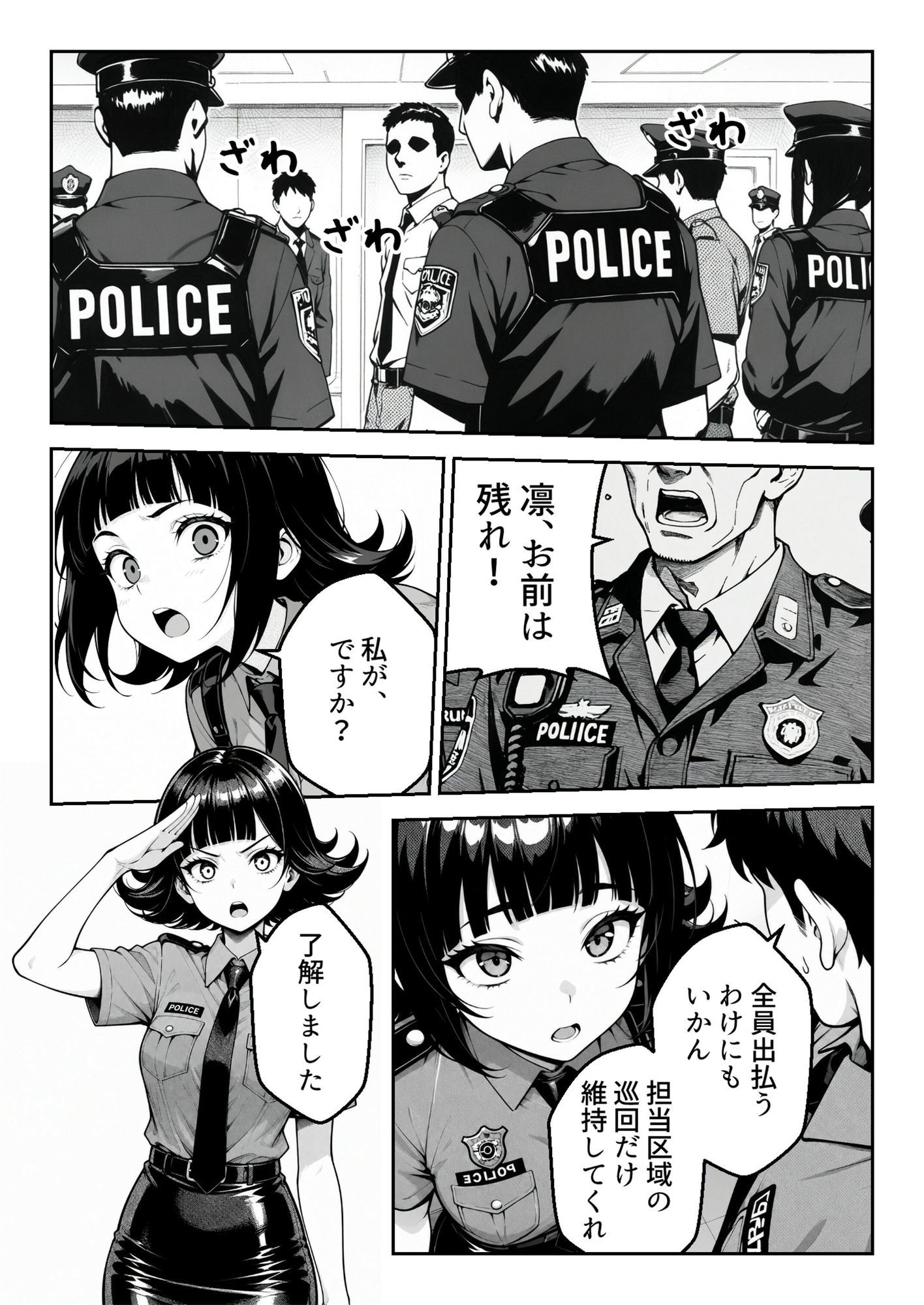 こちら、凛。…異常ありません。 サンプル画像3