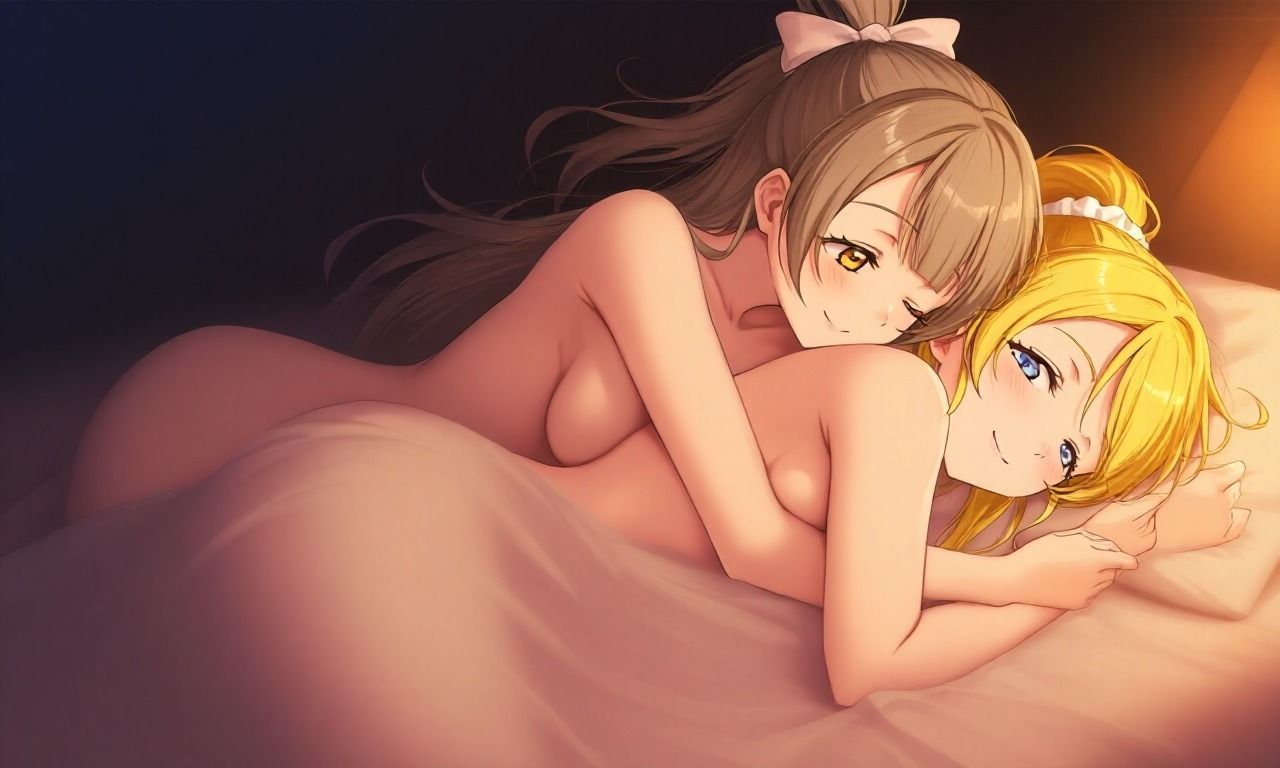 ことりとえりの百合レズえっちがラブラブすぎた サンプル画像5